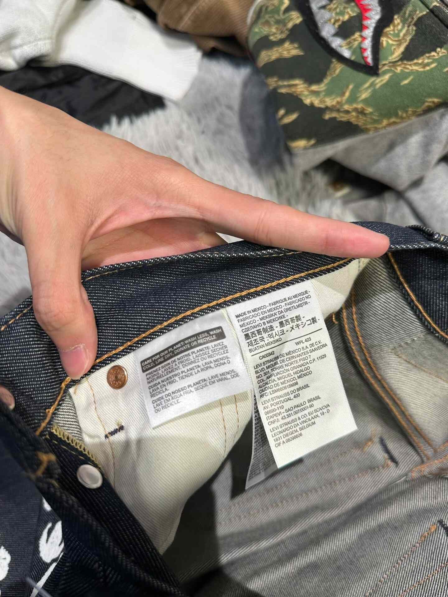 Levi's Levi's 501 Black Jeans Size 27" / US 4 / IT 40 - 3 Thumbnail