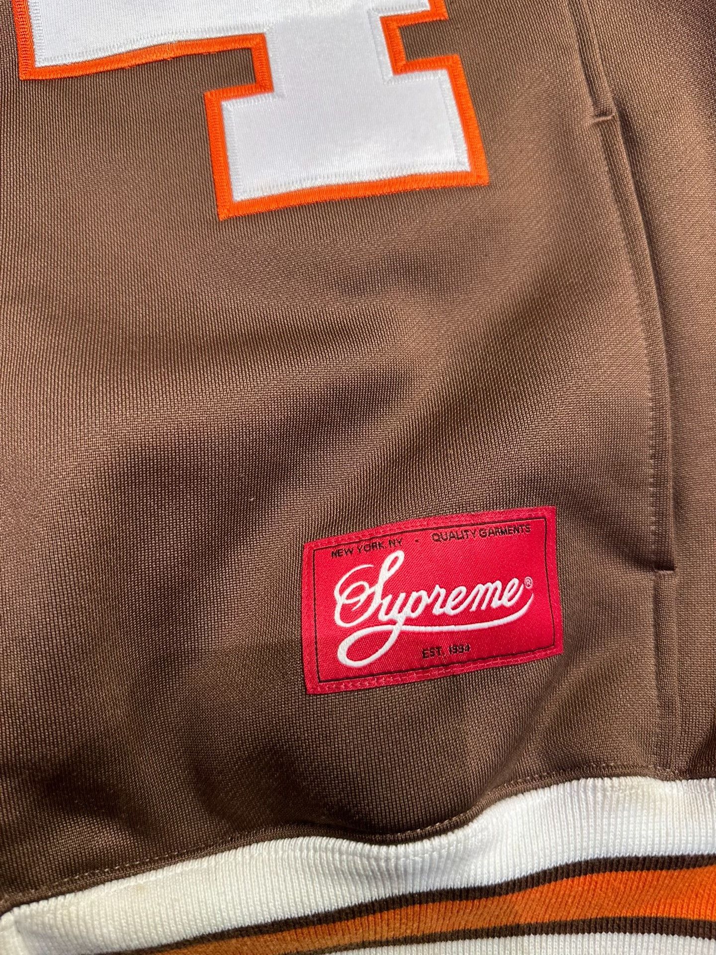 Supreme Supreme SS24 Zip-Up Number Hoodie Jacket Size US L / EU 52-54 / 3 - 3 Thumbnail