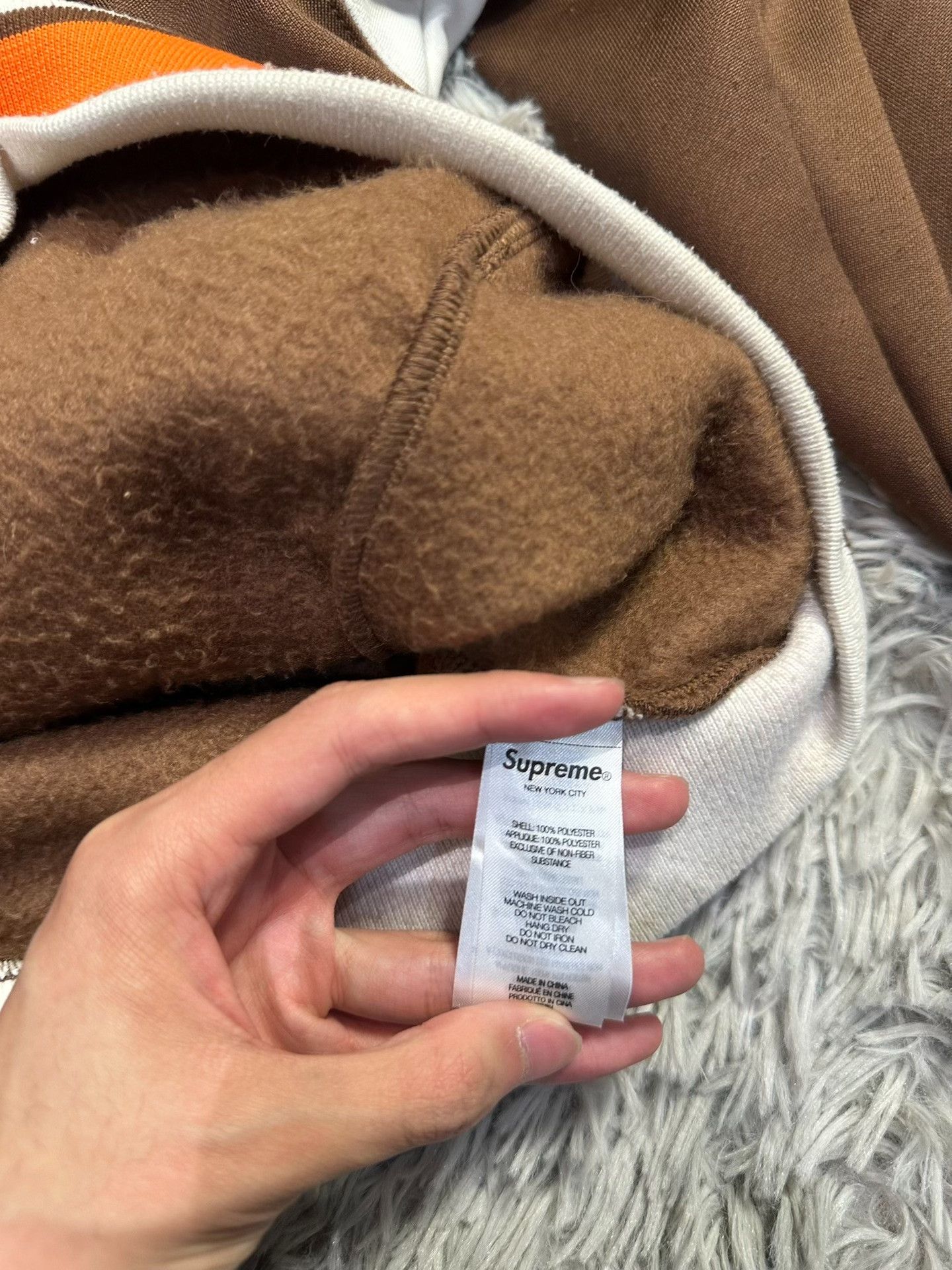 Supreme Supreme SS24 Zip-Up Number Hoodie Jacket Size US L / EU 52-54 / 3 - 5 Thumbnail