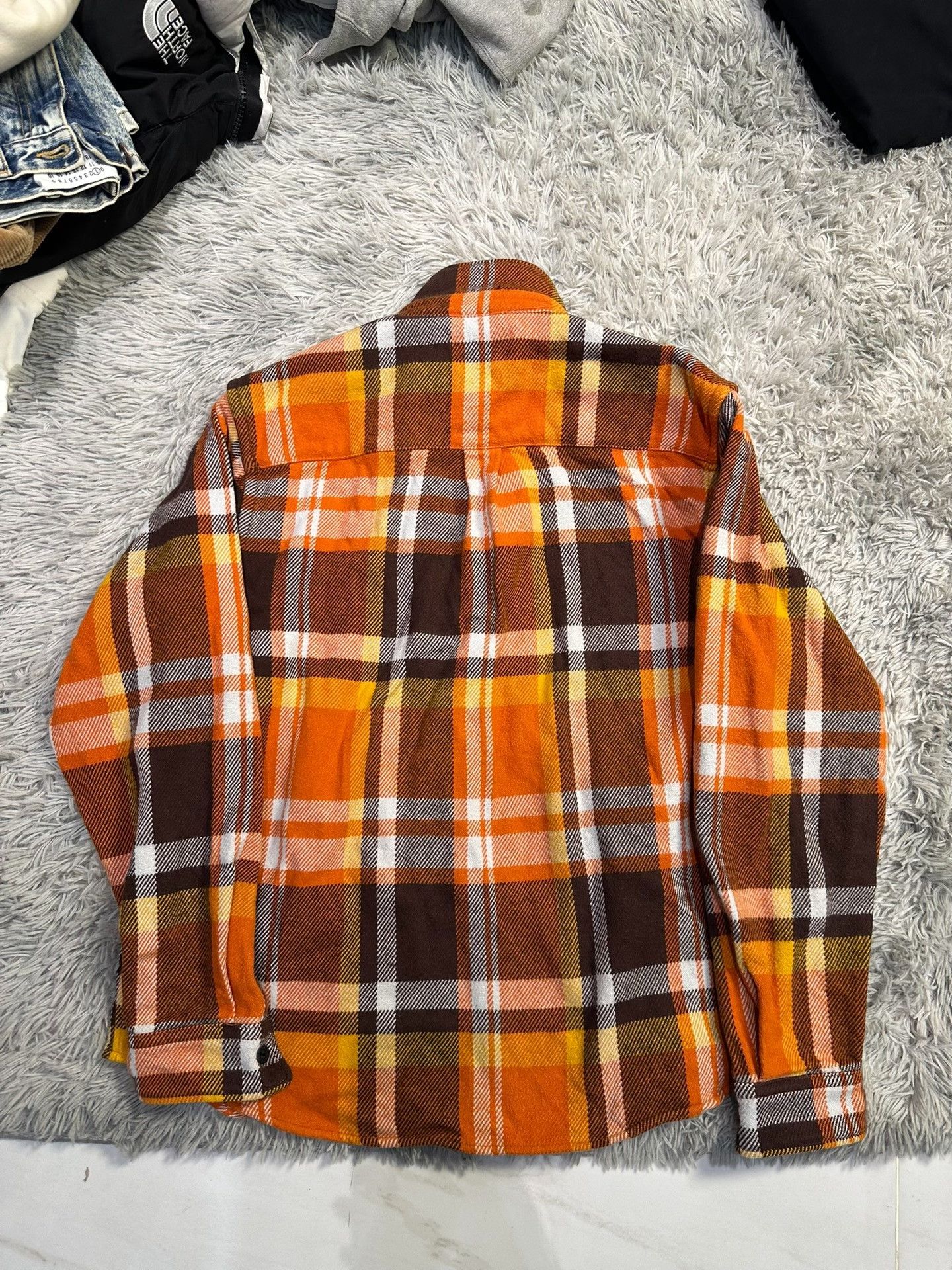 Bape A BATHING APE FW24 Plaid Long-Sleeve Shirt Size US M / EU 48-50 / 2 - 2 Thumbnail
