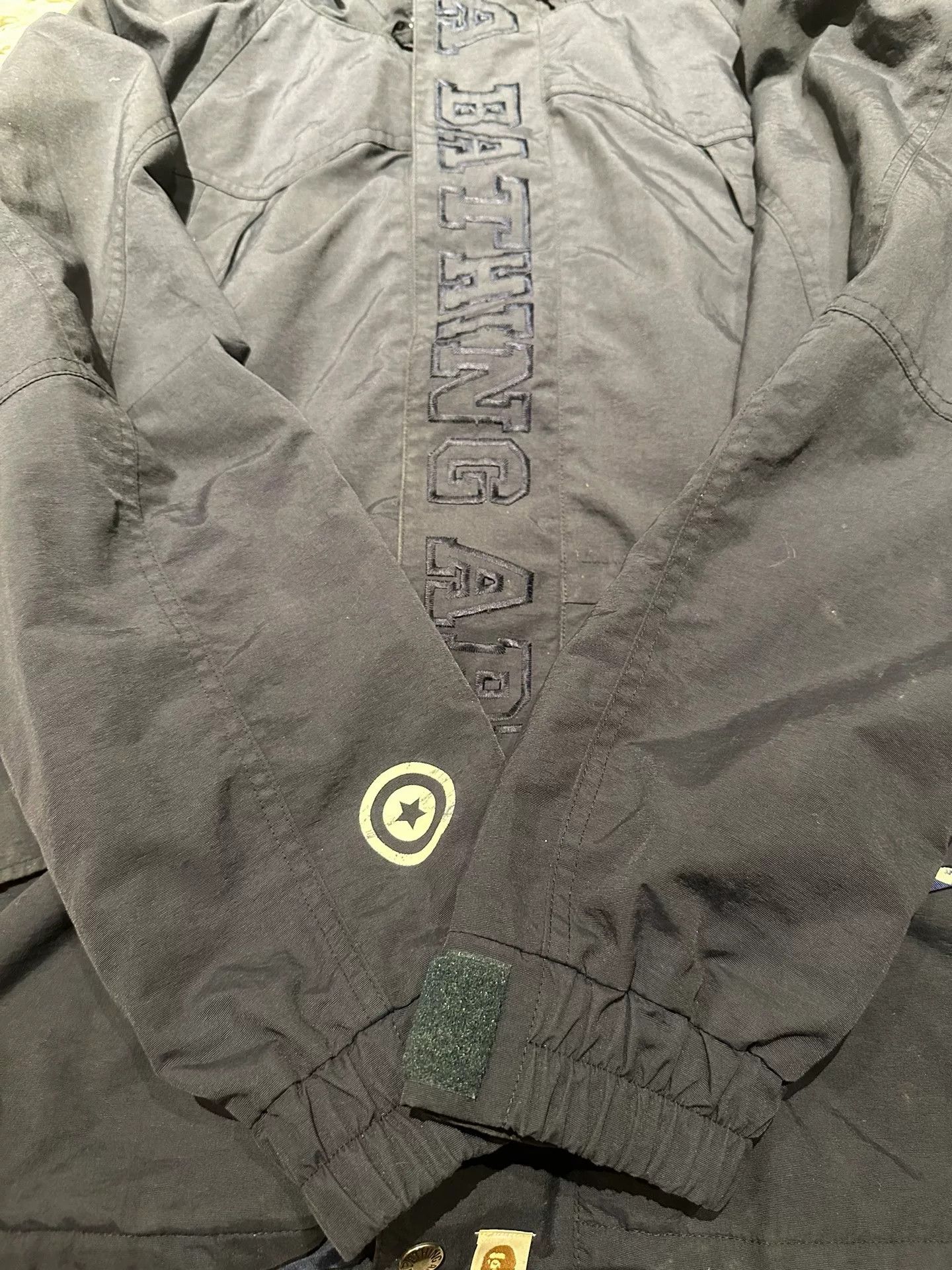 Bape Bape Shark Windproof Jacket XL Blue Size US XL / EU 56 / 4 - 3 Thumbnail