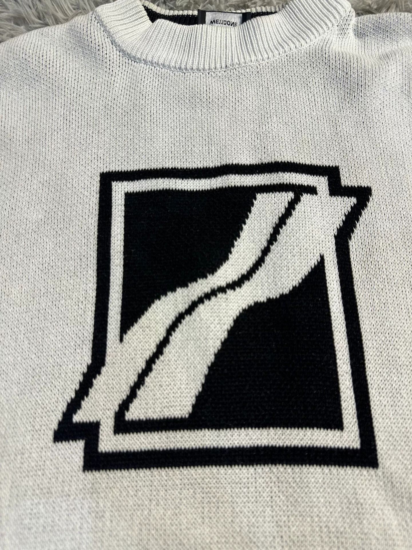 WE11DONE We11done White Sweater Size M Size US M / EU 48-50 / 2 - 2 Thumbnail