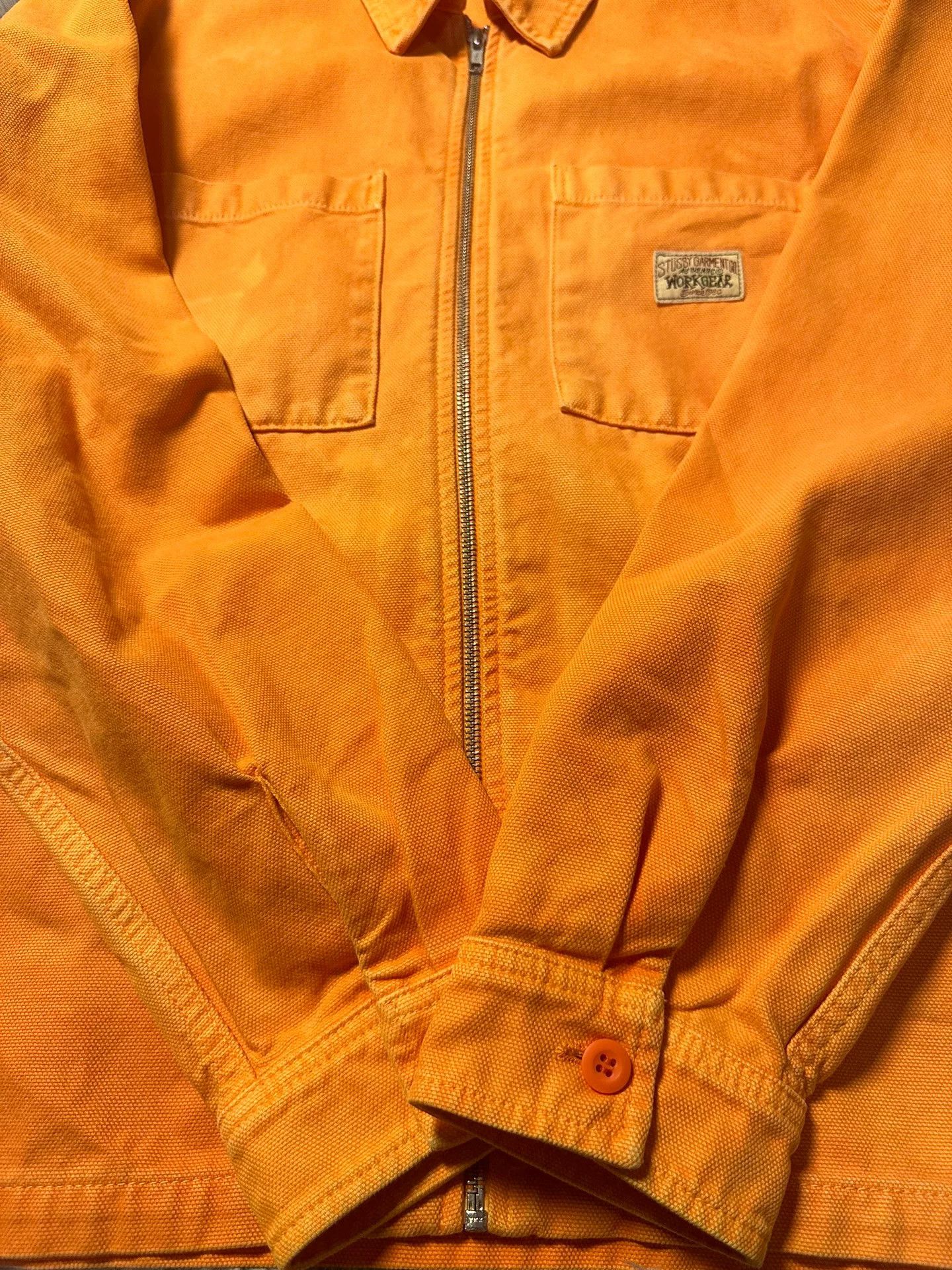 Stussy Stussy FW22 Men's Washed Work Jacket Size US M / EU 48-50 / 2 - 3 Thumbnail