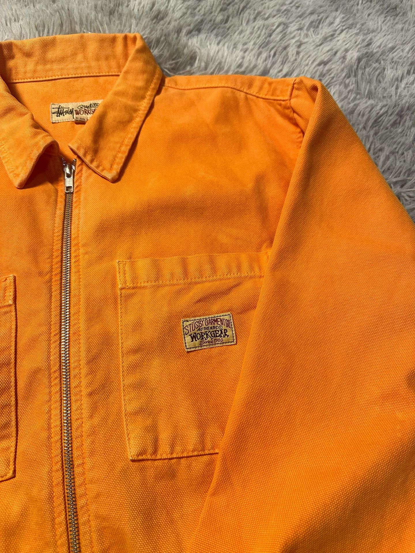 Stussy Stussy FW22 Men's Washed Work Jacket Size US M / EU 48-50 / 2 - 4 Thumbnail