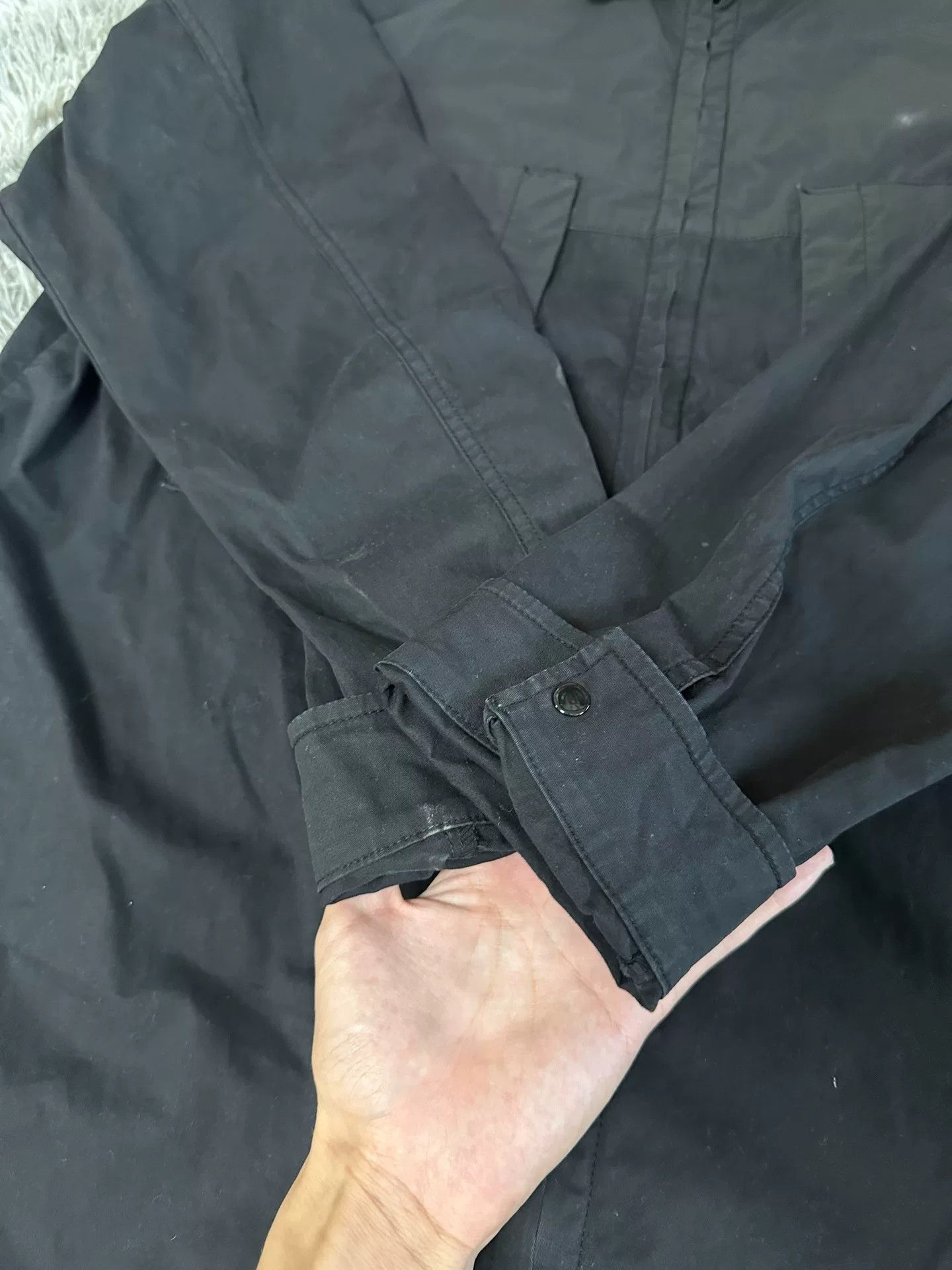 Stone Island Stone Island Black Patch Spliced Jacket Size US XXL / EU 58 / 5 - 5 Thumbnail