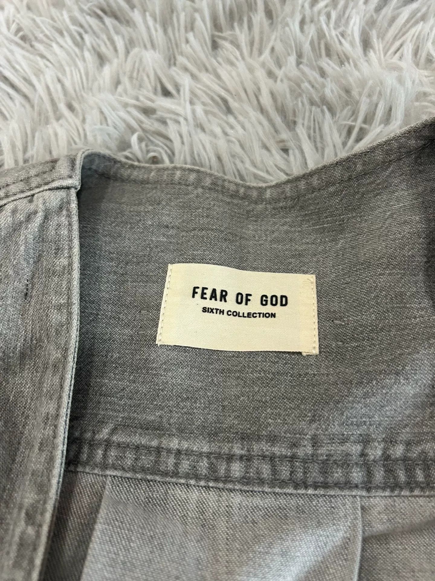 Fear of God Fear of God 6th Denim Jacket Size US M / EU 48-50 / 2 - 4 Thumbnail