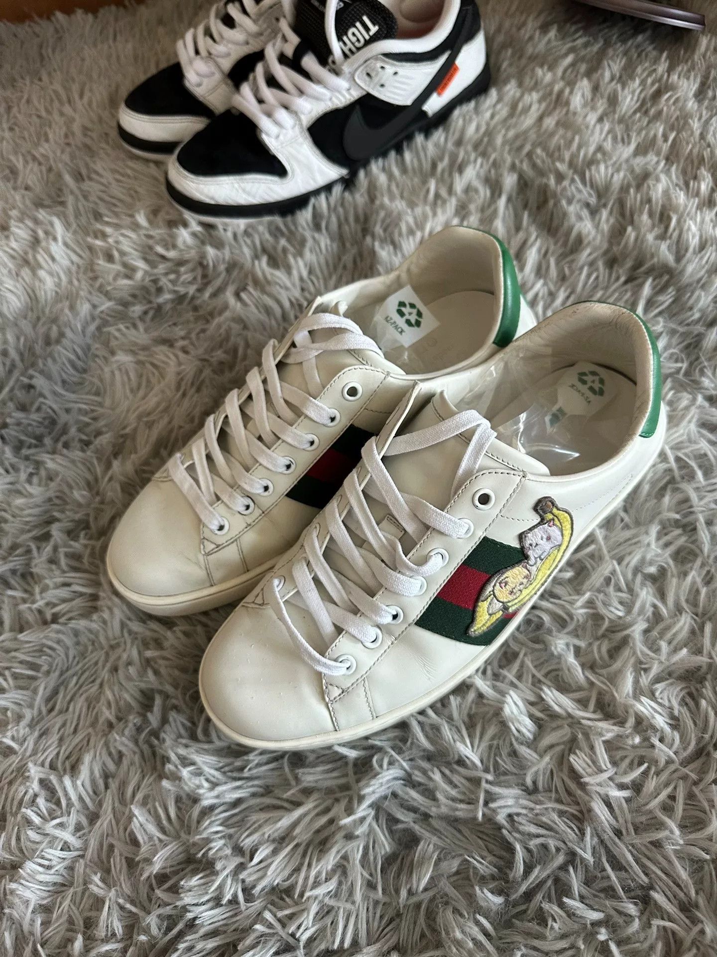 Gucci Bananya x Gucci ACE Sneakers Size US 6 / IT 36 - 2 Thumbnail