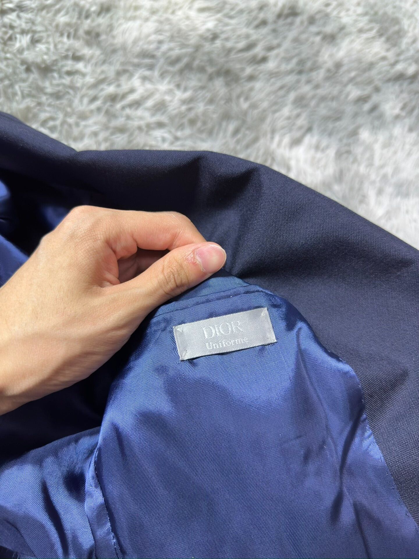 Dior Dior Men's Wool Suit Size US S / EU 44-46 / 1 - 5 Thumbnail
