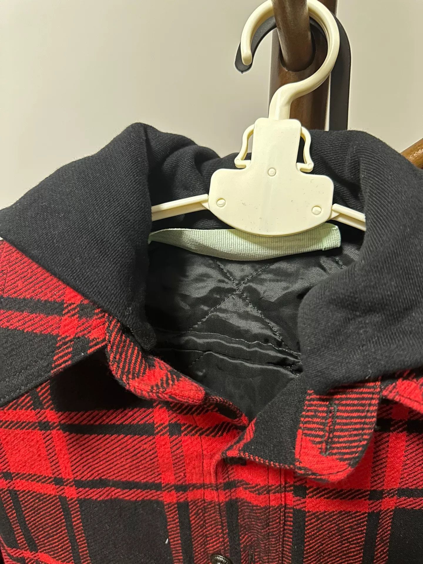Off-White OFF-WHITE Red Plaid Shirt Jacket Size XXS / US 00 / IT 34 - 3 Thumbnail