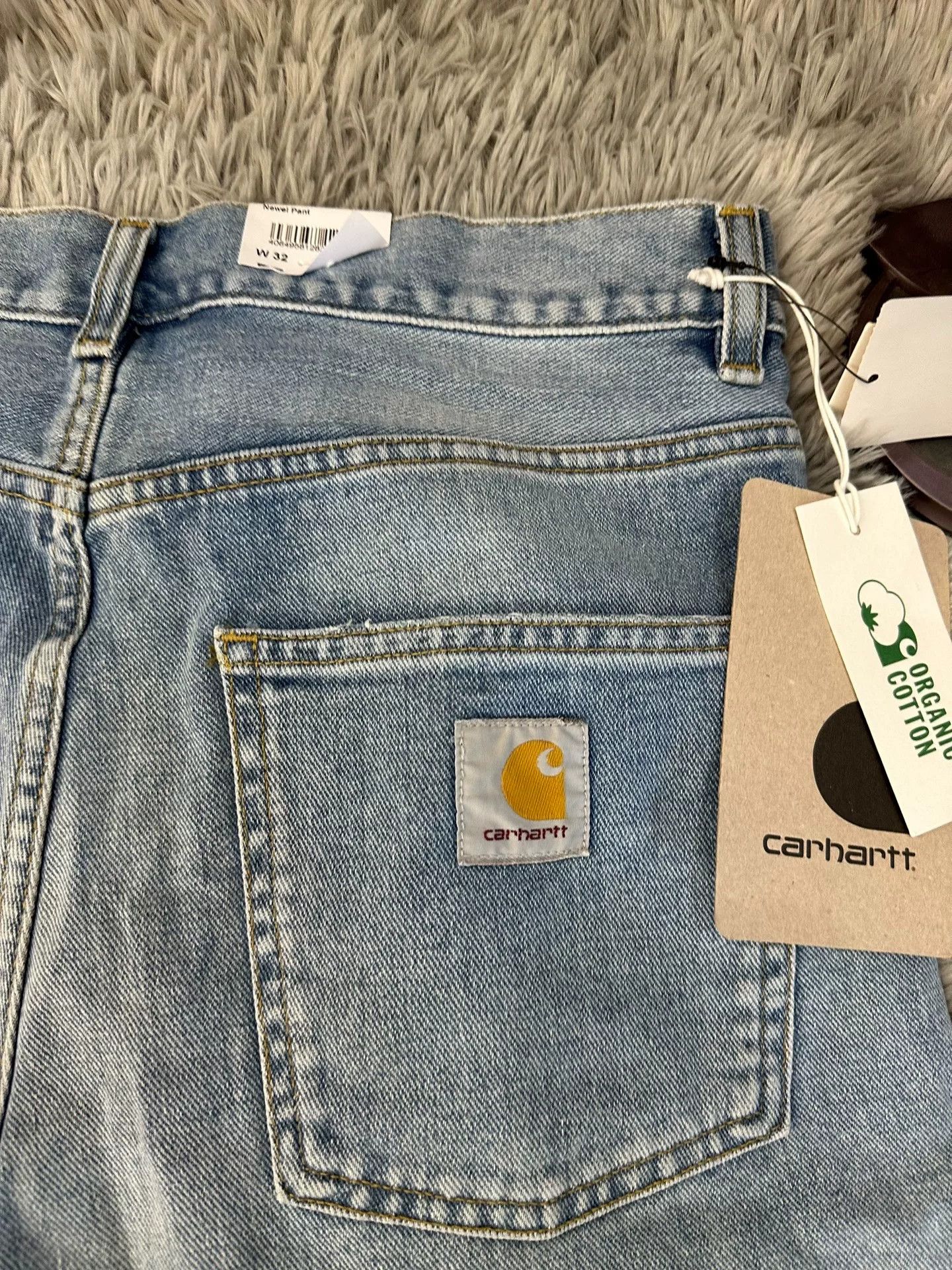 Carhartt Carhartt Blue Washed Jeans Size US 32 / EU 48 - 6 Thumbnail