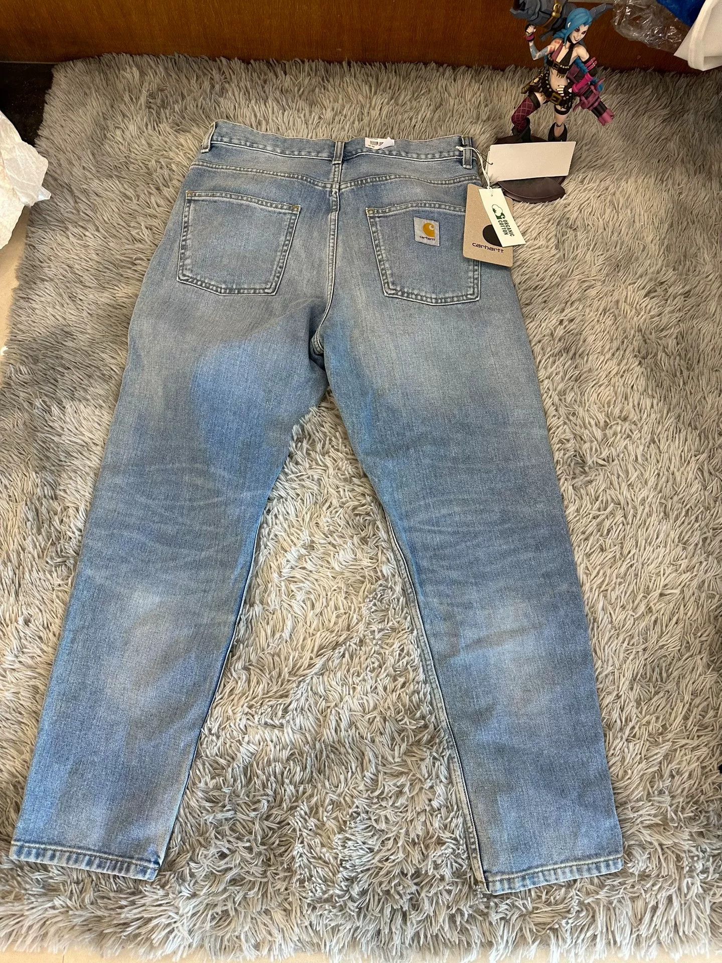 Carhartt Carhartt Blue Washed Jeans Size US 32 / EU 48 - 2 Thumbnail