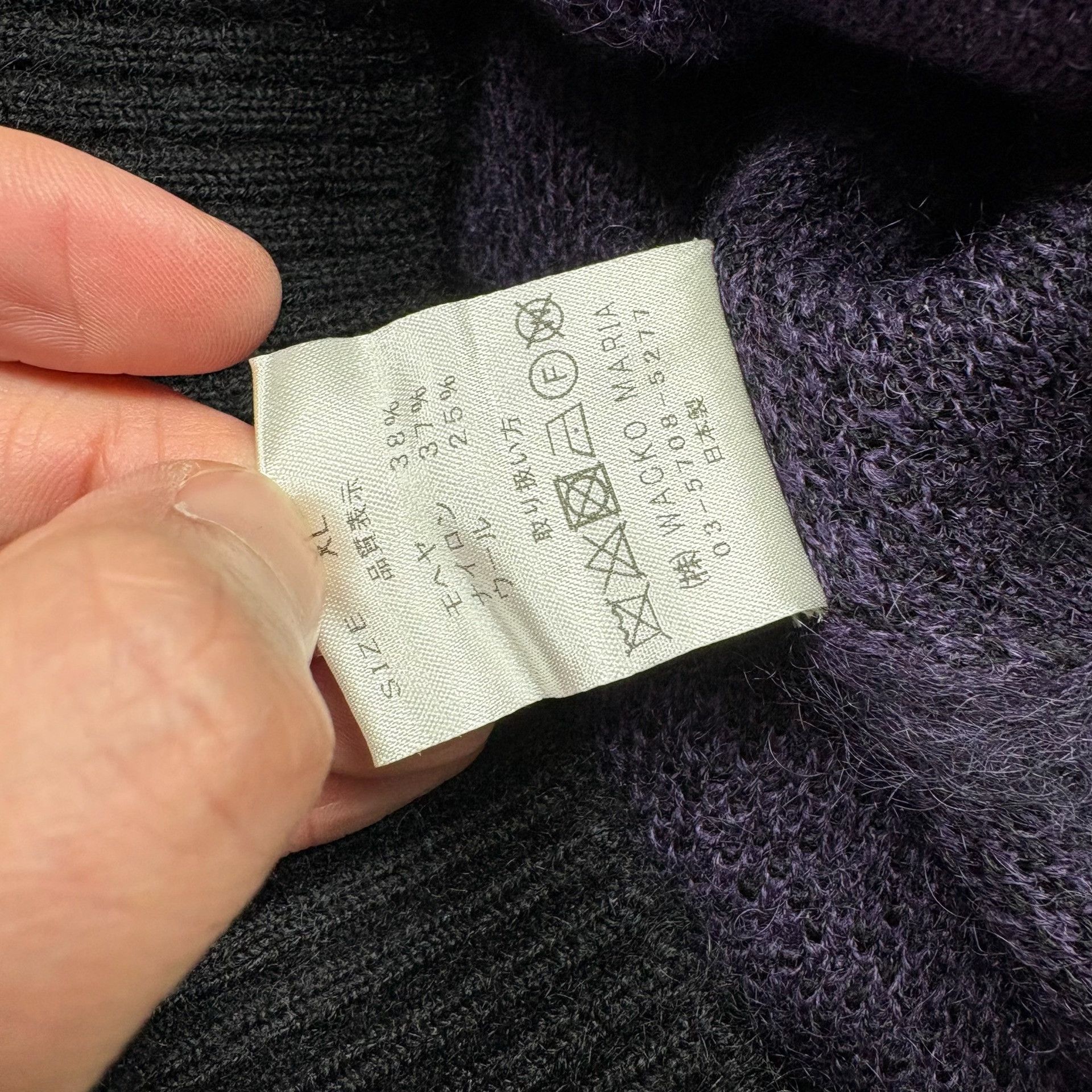 Wacko Maria WACKO MARIA Mohair Cardigan Size US XL / EU 56 / 4 - 5 Thumbnail