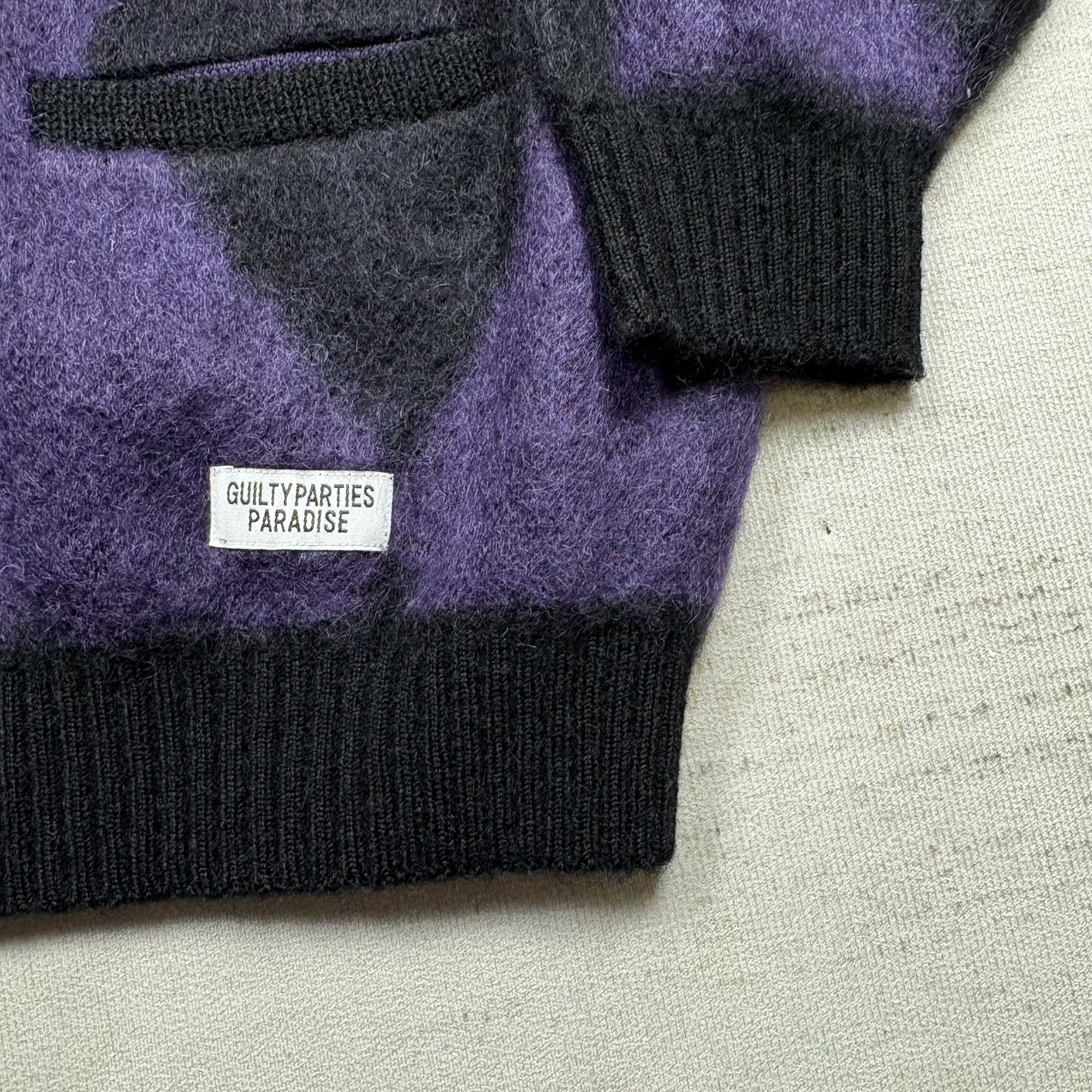 Wacko Maria WACKO MARIA Mohair Cardigan Size US XL / EU 56 / 4 - 4 Thumbnail
