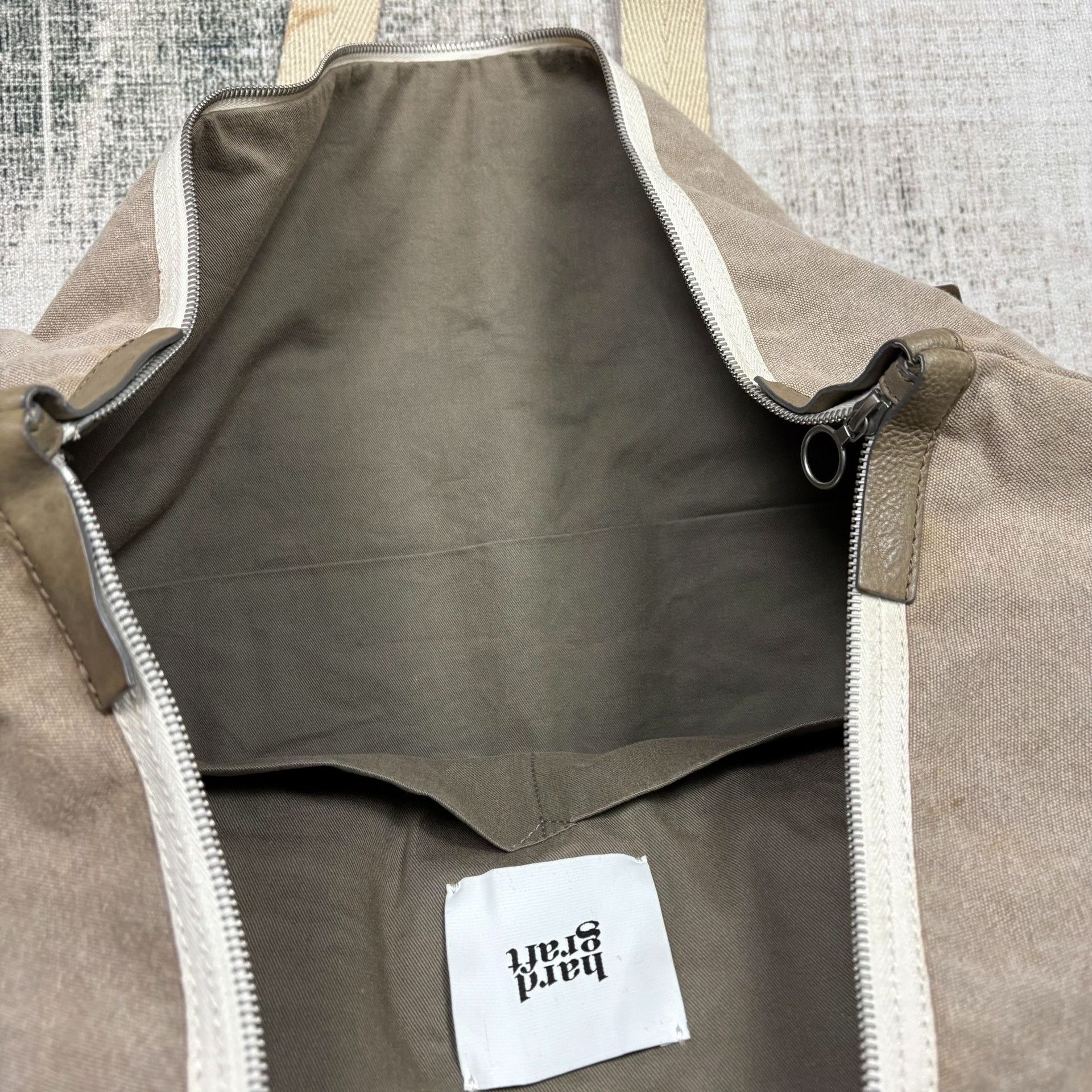 hardgraft HARD GRAFT Canvas Crossbody Tote Bag Size ONE SIZE - 6 Thumbnail
