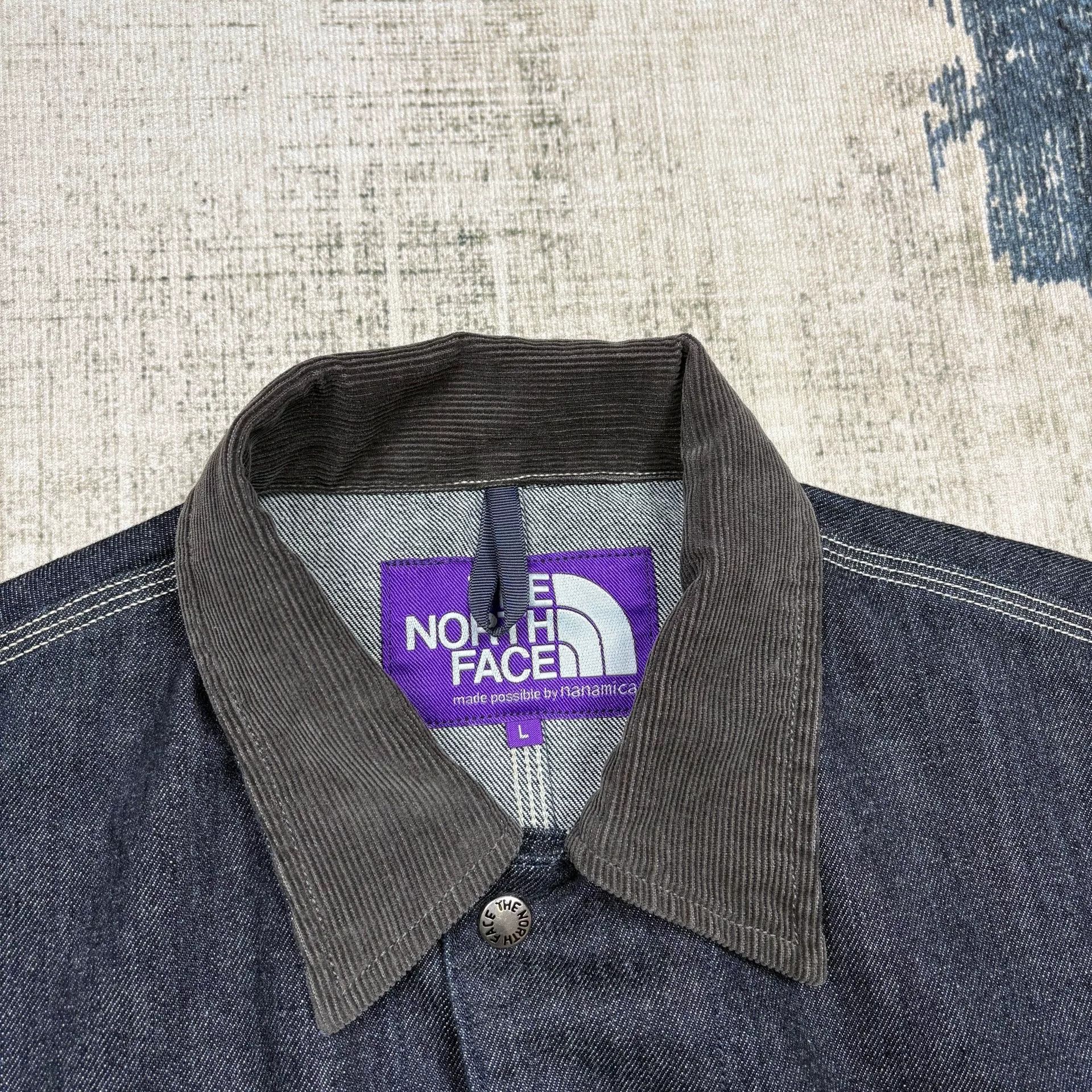 The North Face Purple Label The North Face Denim Field Jacket Size US L / EU 52-54 / 3 - 2 Thumbnail