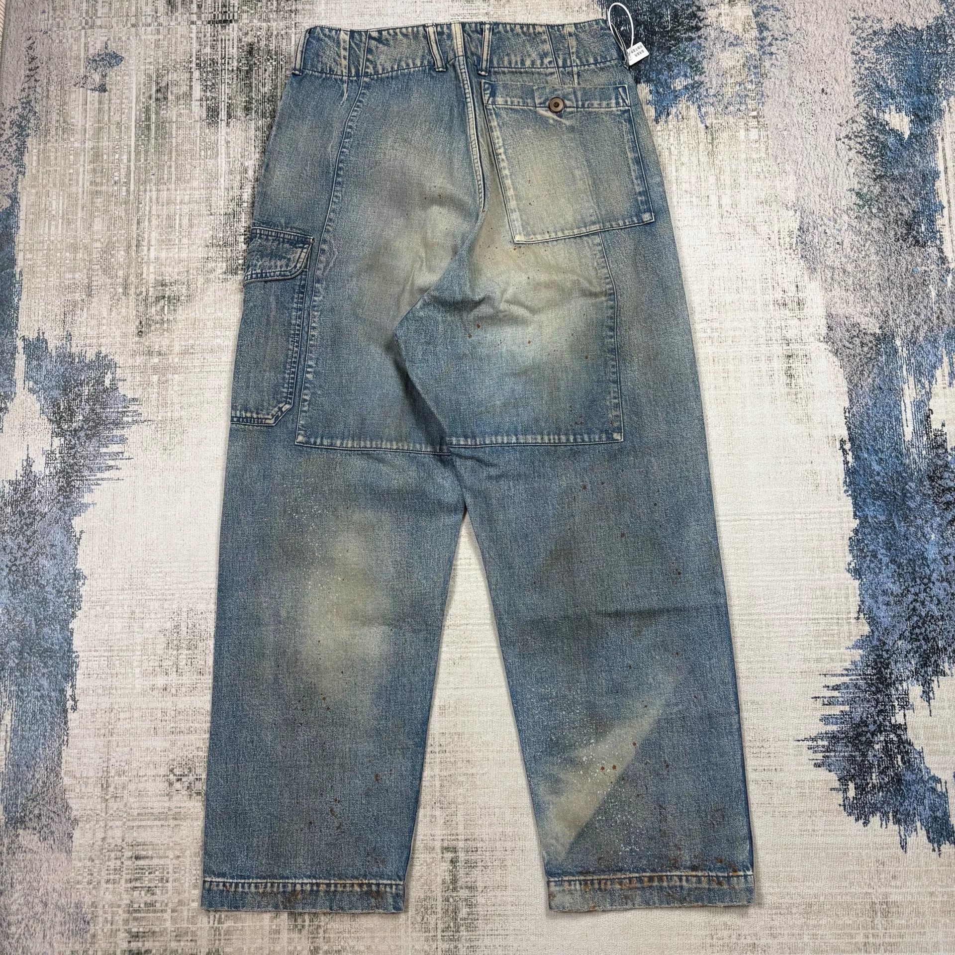 ANACHRONORM ANACHRONORM Japanese Washed Denim Jeans Size US 32 / EU 48 - 6 Thumbnail