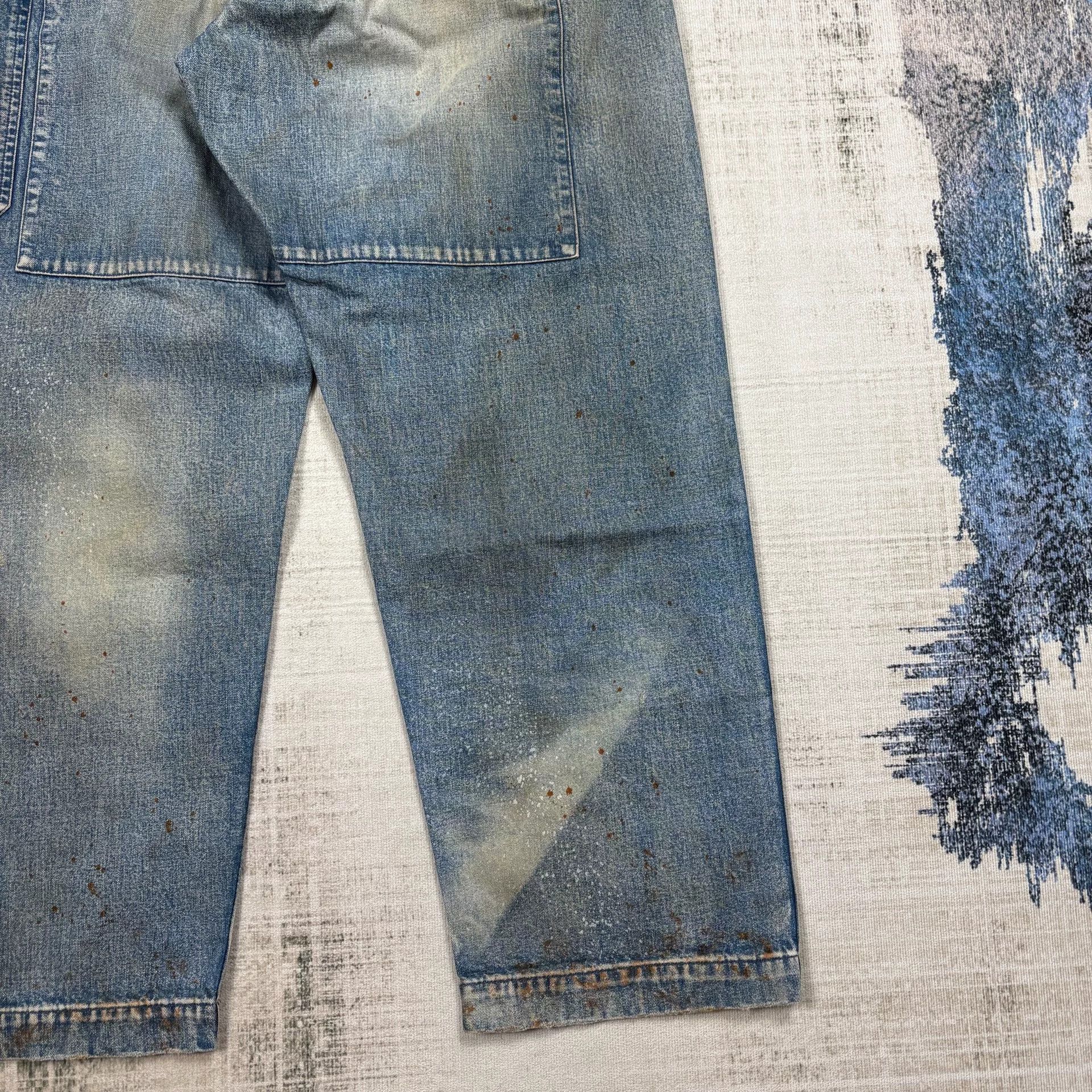 ANACHRONORM ANACHRONORM Japanese Washed Denim Jeans Size US 32 / EU 48 - 7 Thumbnail