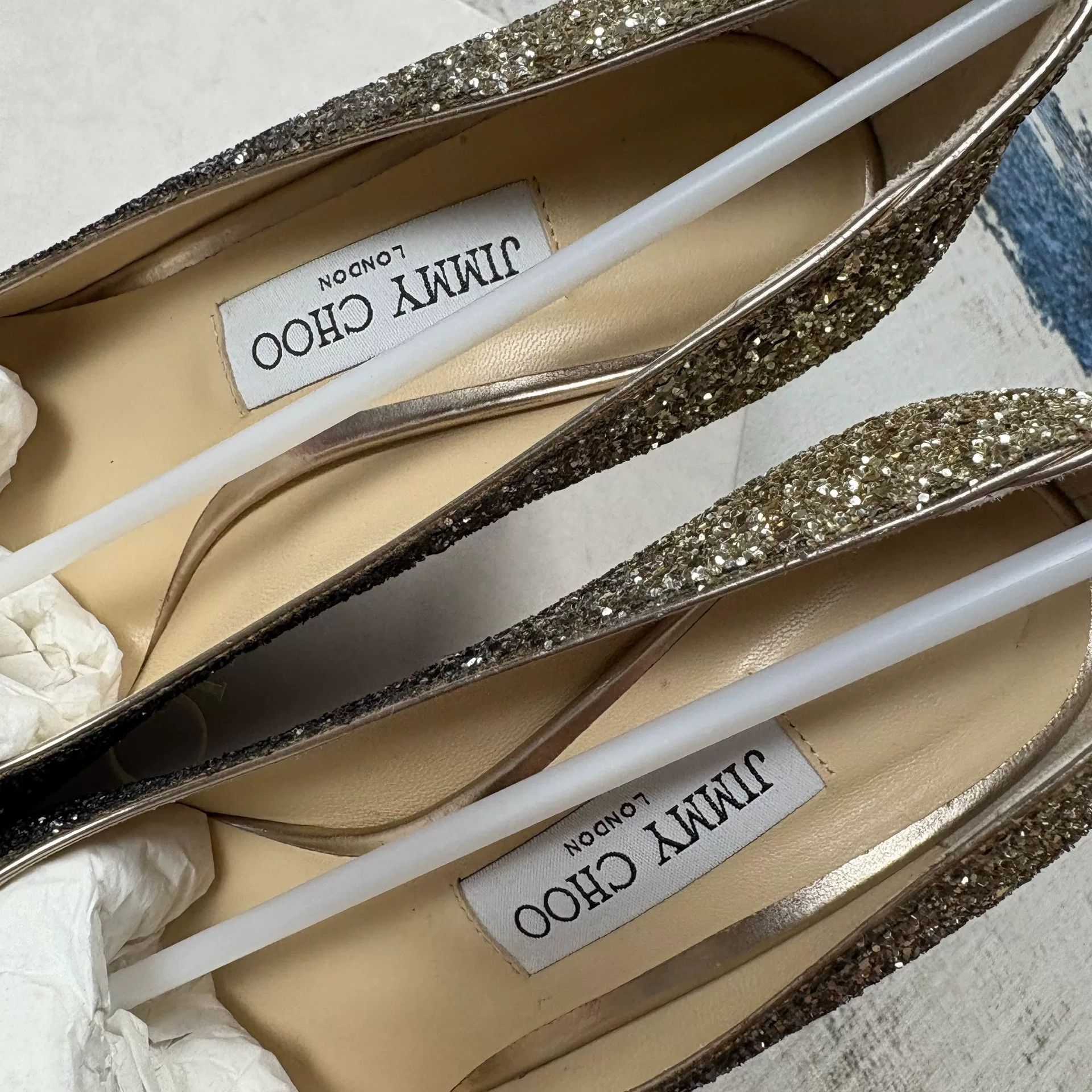 Jimmy Choo Jimmy Choo ROMY 10cm Stiletto Heels Women's Size US 6.5 / IT 36.5 - 5 Thumbnail