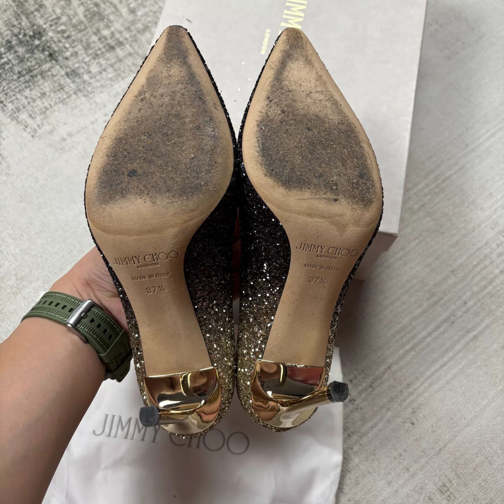 Jimmy Choo Jimmy Choo ROMY 10cm Stiletto Heels Women's Size US 6.5 / IT 36.5 - 7 Thumbnail