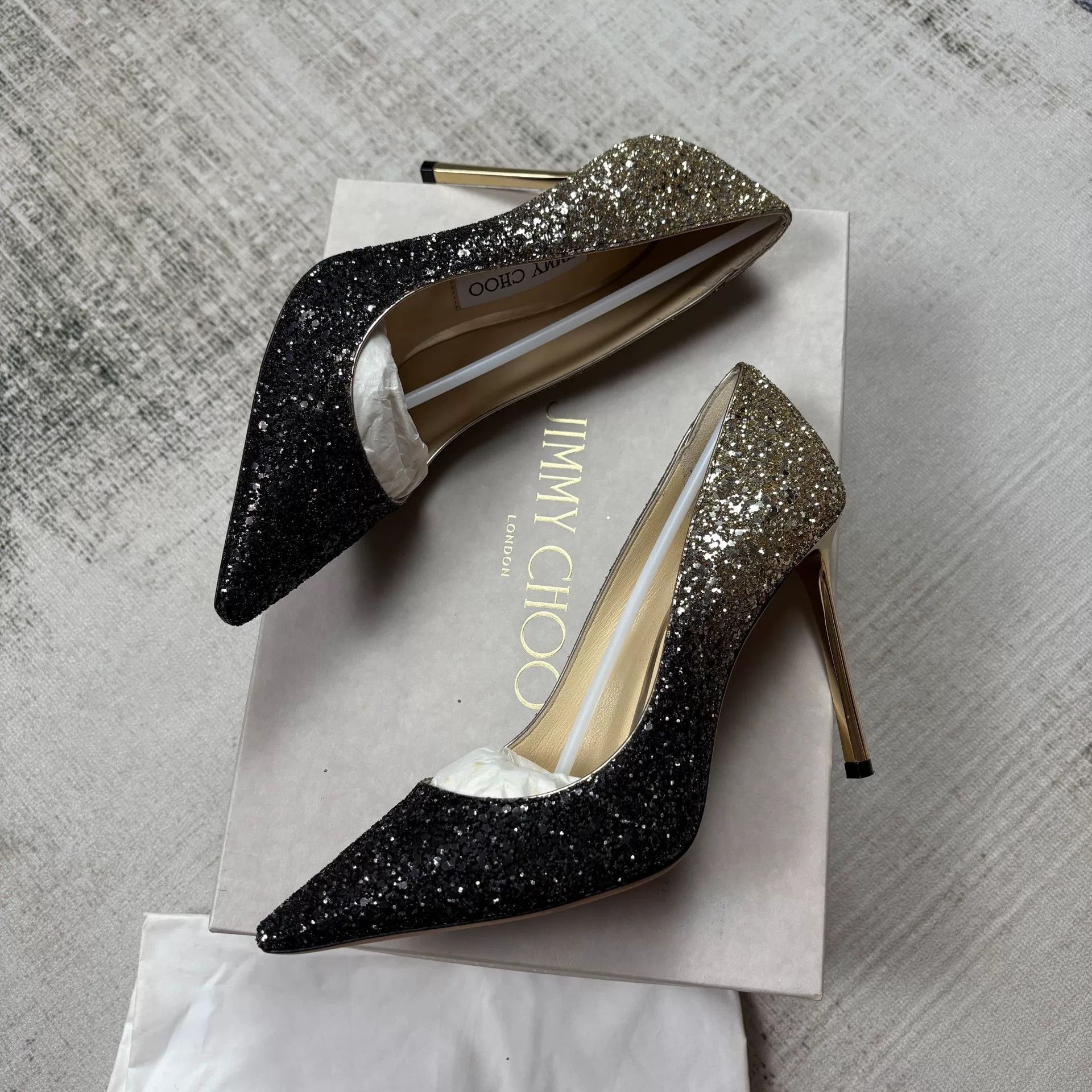 Jimmy Choo Jimmy Choo ROMY 10cm Stiletto Heels Women's Size US 6.5 / IT 36.5 - 3 Thumbnail