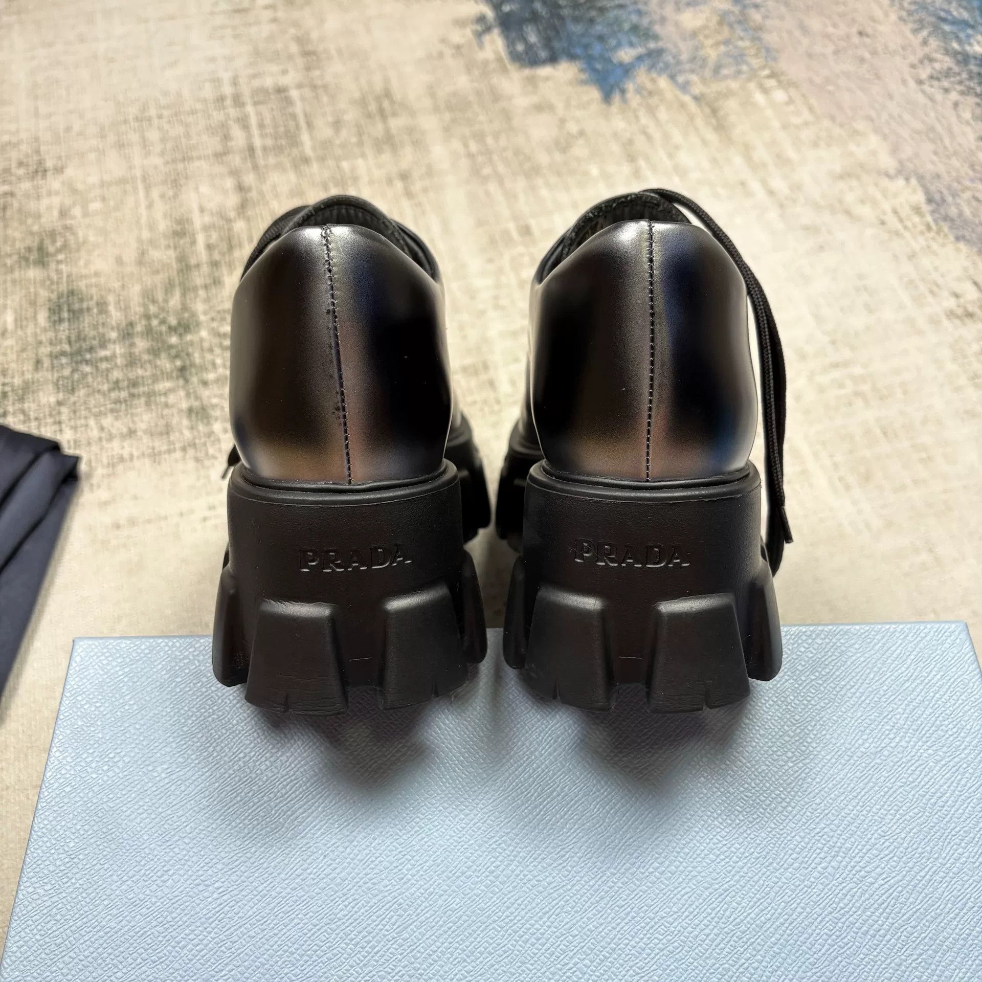 Prada PRADA Women's Platform Loafers Size US 7 / IT 37 - 6 Thumbnail