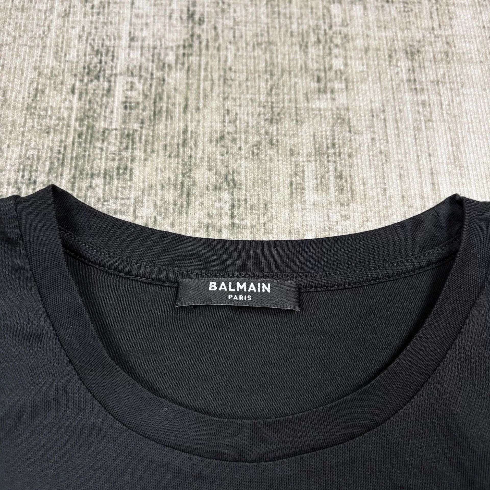 Balmain BALMAIN SS22 Logo Women's T-Shirt Size S / US 4 / IT 40 - 2 Thumbnail