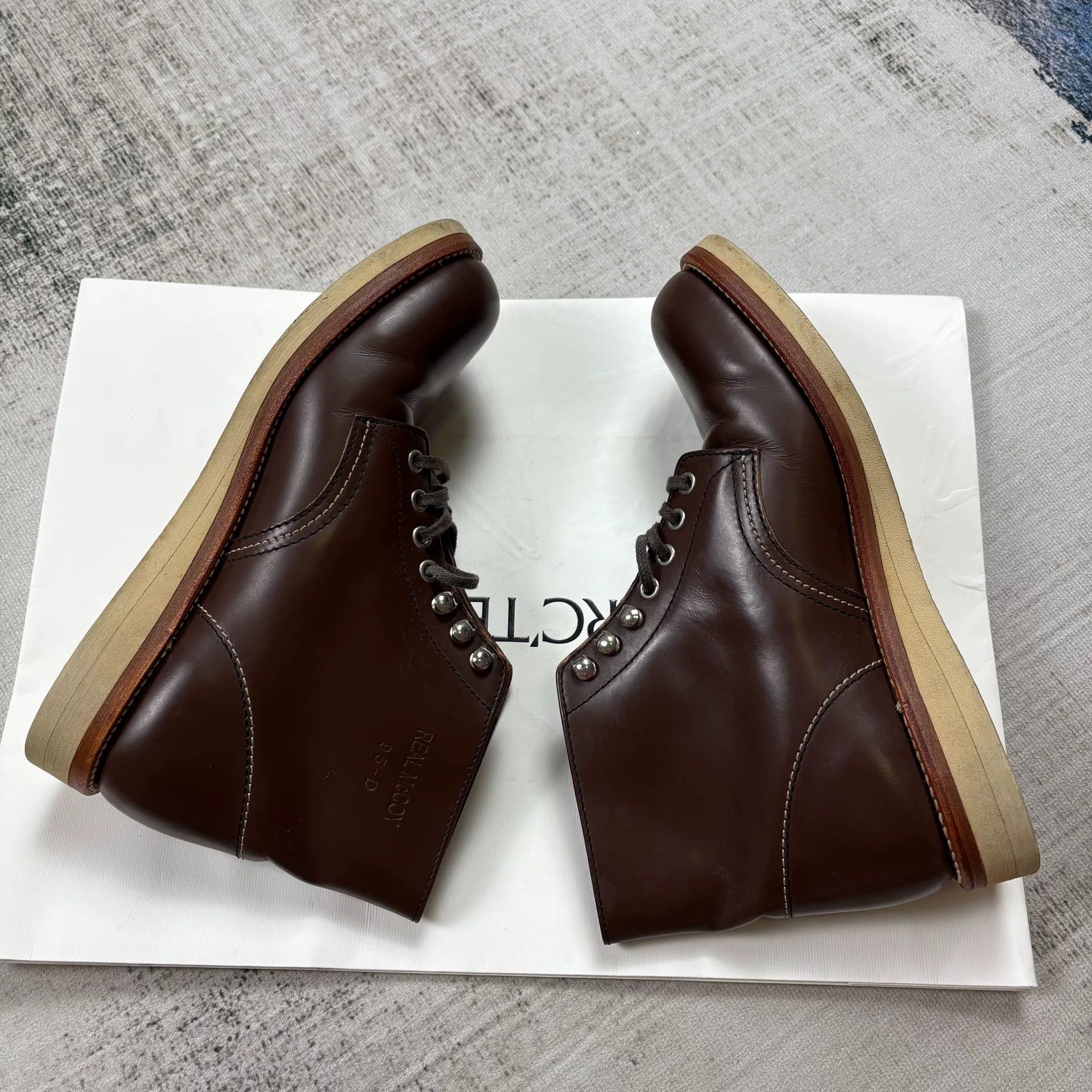 The Real McCoy's Real McCoy Horsehide Work Boots Size US 9.5 / EU 42-43 - 4 Thumbnail