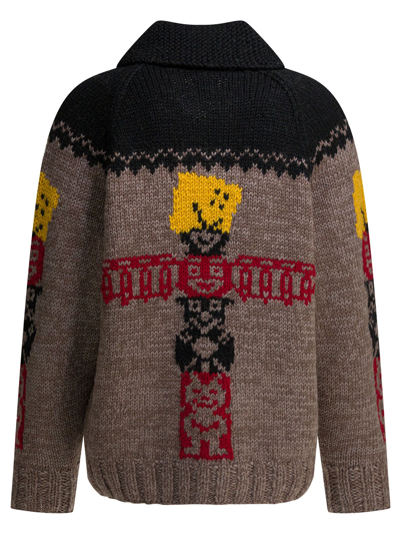 Kapital Kapital Peckish Totem Pole Zippered Sweater. tag size 3 Men - USA Duties Paid Size US L / EU 52-54 / 3 - 2 Thumbnail