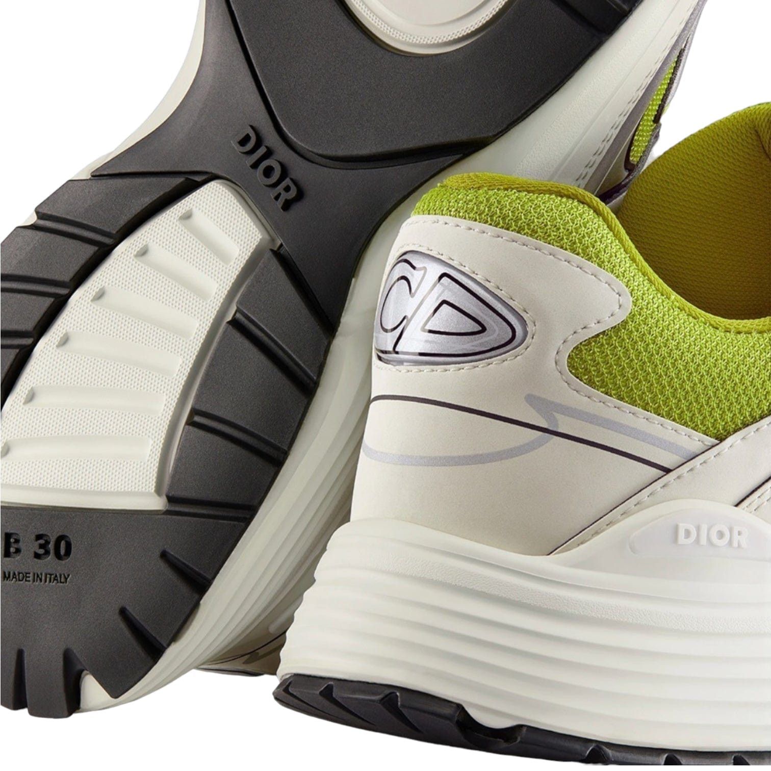 Dior B30 Trainer Yellow White