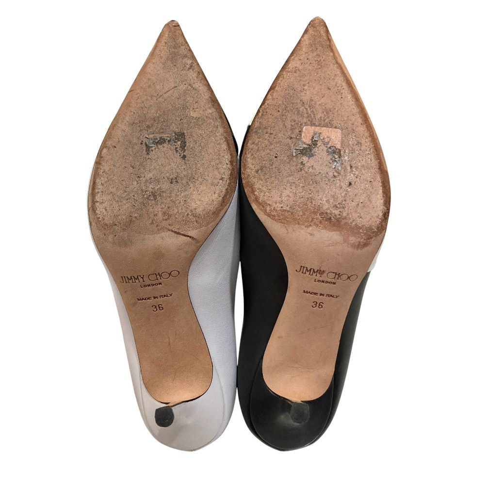 Jimmy Choo Jimmy Choo JIMMY CHOO Pointed Toe Pumps Leather Shoes DUTY FREE for USA Size ONE SIZE - 21 Thumbnail