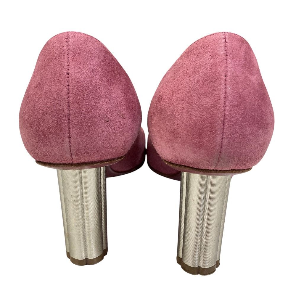 Salvatore Ferragamo Salvatore Ferragamo Salvatore Ferragamo Suede Ribbon Pointed Toe Pumps Leather Shoes DUTY FREE for USA Size ONE SIZE - 11 Thumbnail