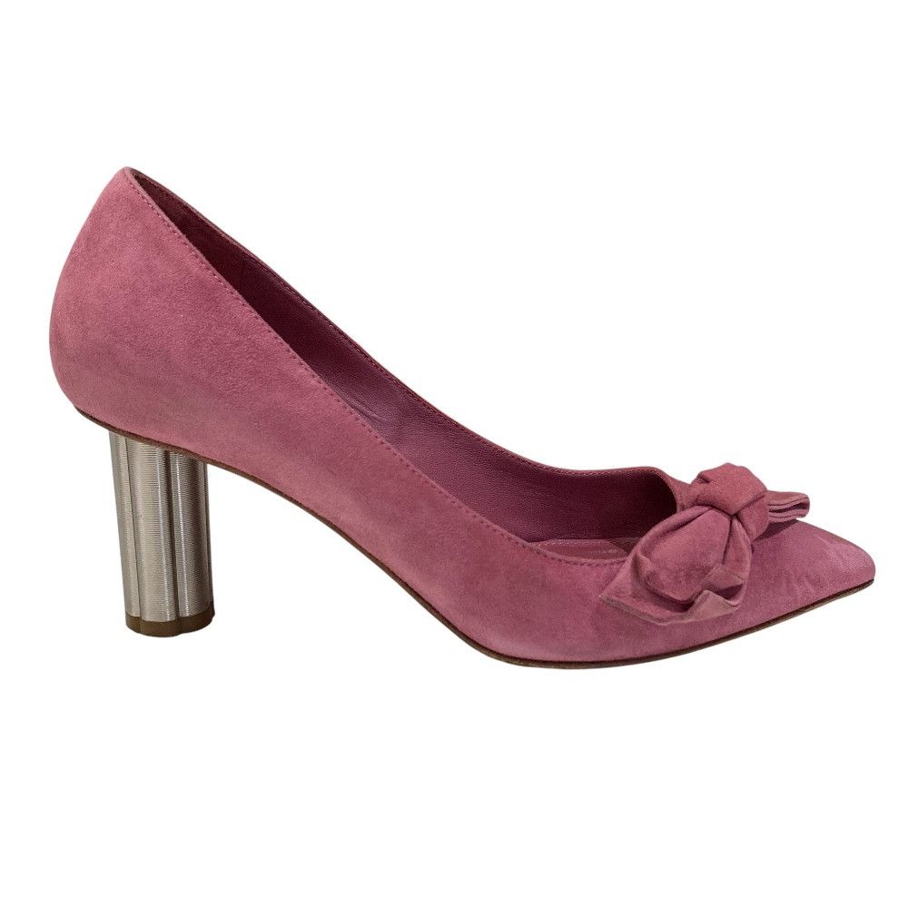 Salvatore Ferragamo Salvatore Ferragamo Salvatore Ferragamo Suede Ribbon Pointed Toe Pumps Leather Shoes DUTY FREE for USA Size ONE SIZE - 9 Thumbnail