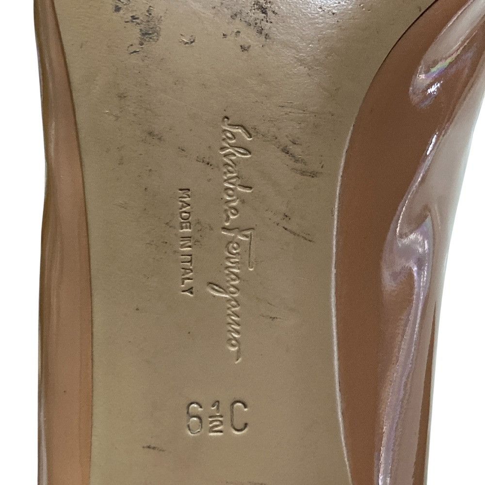 Salvatore Ferragamo Salvatore Ferragamo Salvatore Ferragamo Vara Patent Leather Pumps Leather Shoes DUTY FREE for USA Size ONE SIZE - 16 Thumbnail