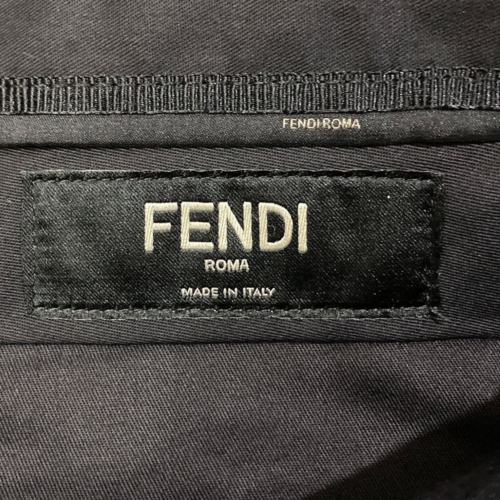 Fendi Fendi Fendi Stripe FF Logo Jacquard Slacks Textile Pants DUTY FREE for USA Size ONE SIZE - 9 Thumbnail