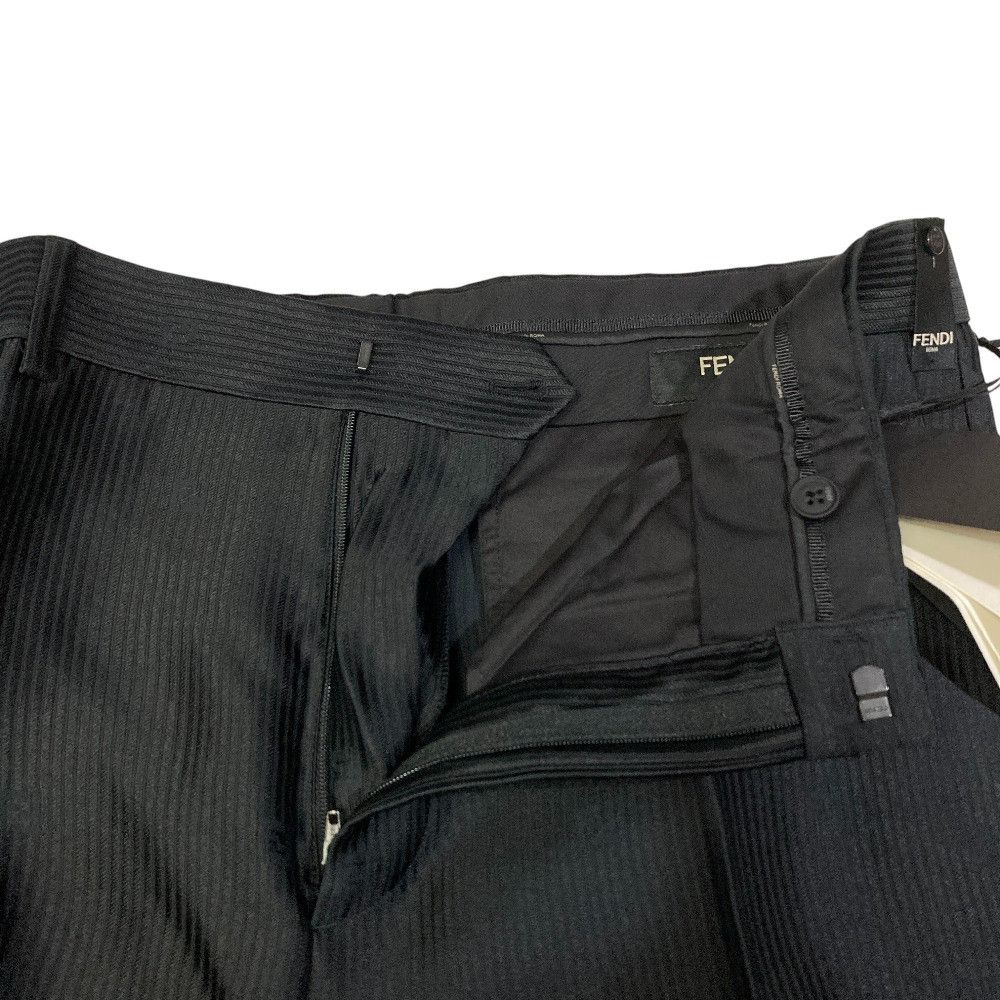 Fendi Fendi Fendi Stripe FF Logo Jacquard Slacks Textile Pants DUTY FREE for USA Size ONE SIZE - 8 Thumbnail