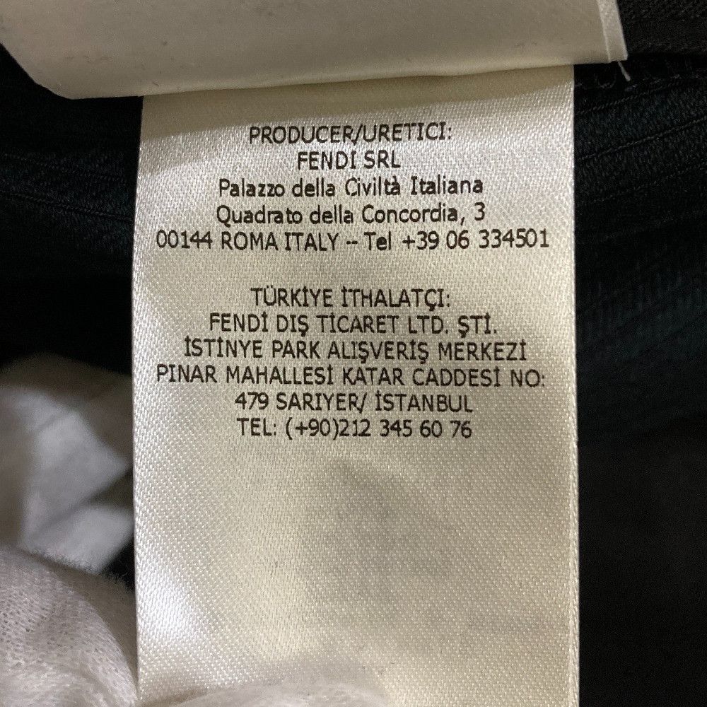 Fendi Fendi Fendi Stripe FF Logo Jacquard Slacks Textile Pants DUTY FREE for USA Size ONE SIZE - 14 Thumbnail