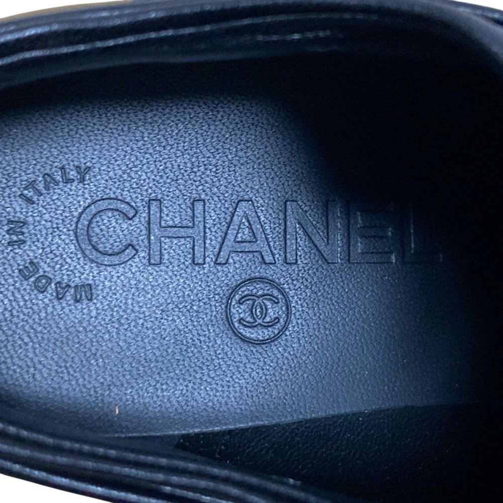 Chanel Chanel CHANEL Coco Mark Leather Sneakers Leather Shoes G25313 DUTY FREE for USA Size ONE SIZE - 7 Thumbnail