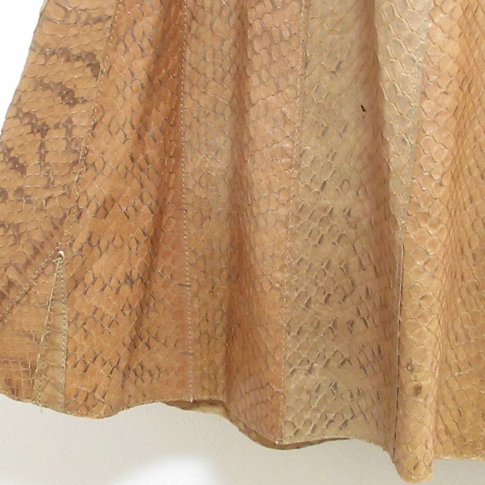 Miu Miu Miu Miu Miu Miu Python Leather Skirt Leather Skirts DUTY FREE for USA Size ONE SIZE - 5 Thumbnail