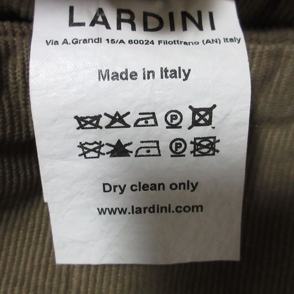 Lardini Lardini Lardini Corduroy Tailored Jacket Textile Outerwear DUTY FREE for USA Size ONE SIZE - 10 Thumbnail