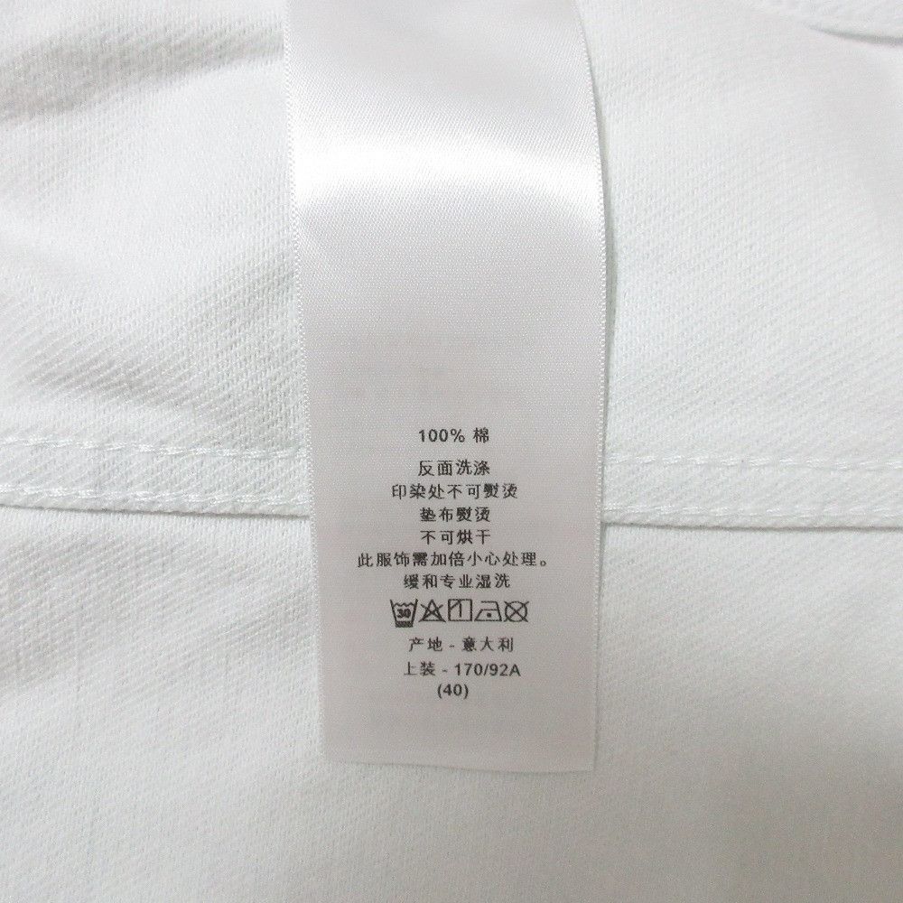 Dior Dior Christian Dior Toile de Jouy Denim Jacket Textile Outerwear 442V11A3395 DUTY FREE for USA Size ONE SIZE - 12 Thumbnail
