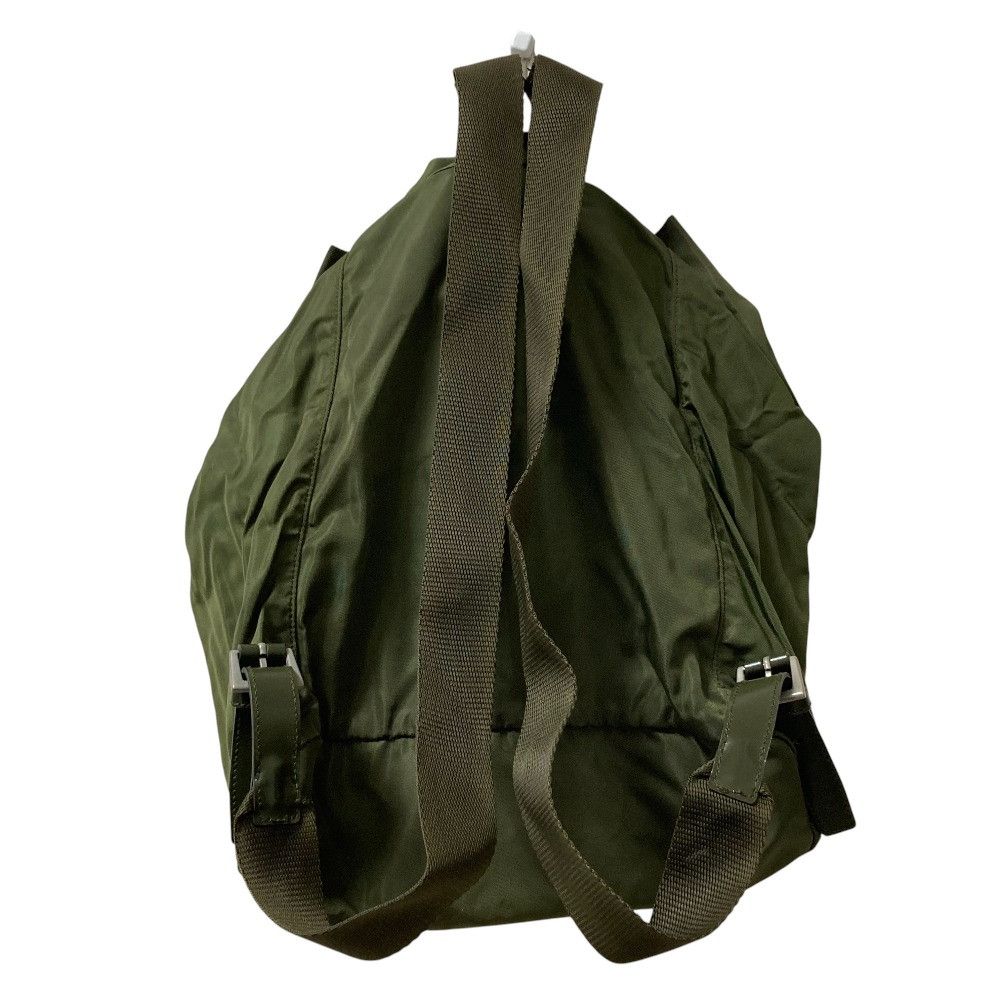 Prada Prada Prada Triangle Logo Plate Nylon Backpack Textile Backpack DUTY FREE for USA Size ONE SIZE - 3 Thumbnail