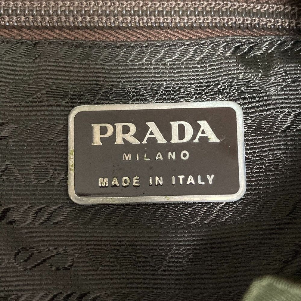 Prada Prada Prada Triangle Logo Plate Nylon Backpack Textile Backpack DUTY FREE for USA Size ONE SIZE - 8 Thumbnail