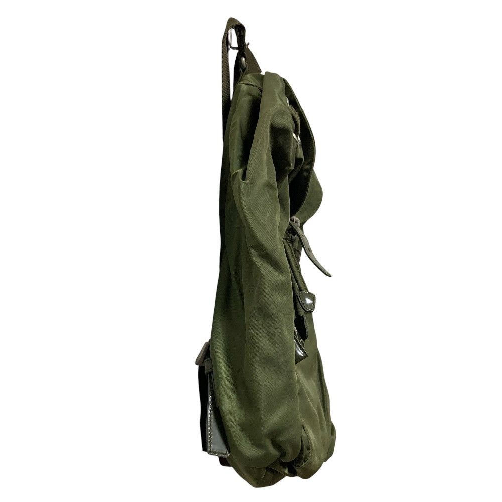 Prada Prada Prada Triangle Logo Plate Nylon Backpack Textile Backpack DUTY FREE for USA Size ONE SIZE - 2 Thumbnail