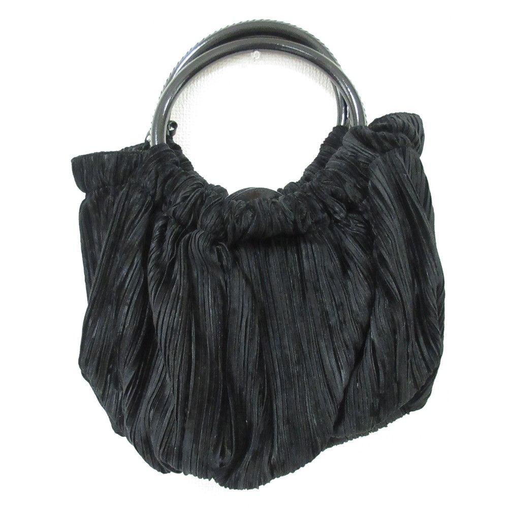 Giorgio Armani Giorgio Armani Giorgio Armani Velour Pleated Handbag Textile Handbag DUTY FREE for USA Size ONE SIZE - 2 Thumbnail