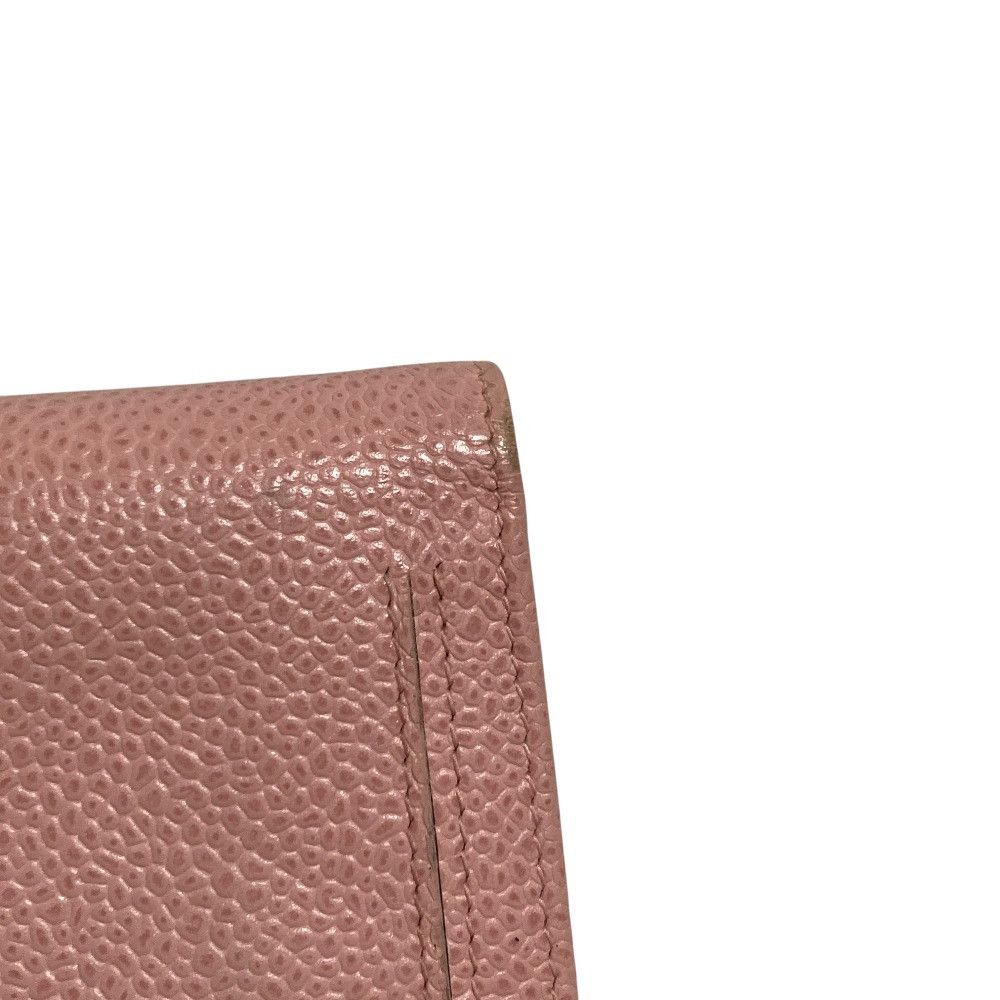 Chanel Chanel Chanel Coco Mark Caviar Skin Tri-fold Wallet Leather Short Wallet DUTY FREE for USA Size ONE SIZE - 11 Thumbnail
