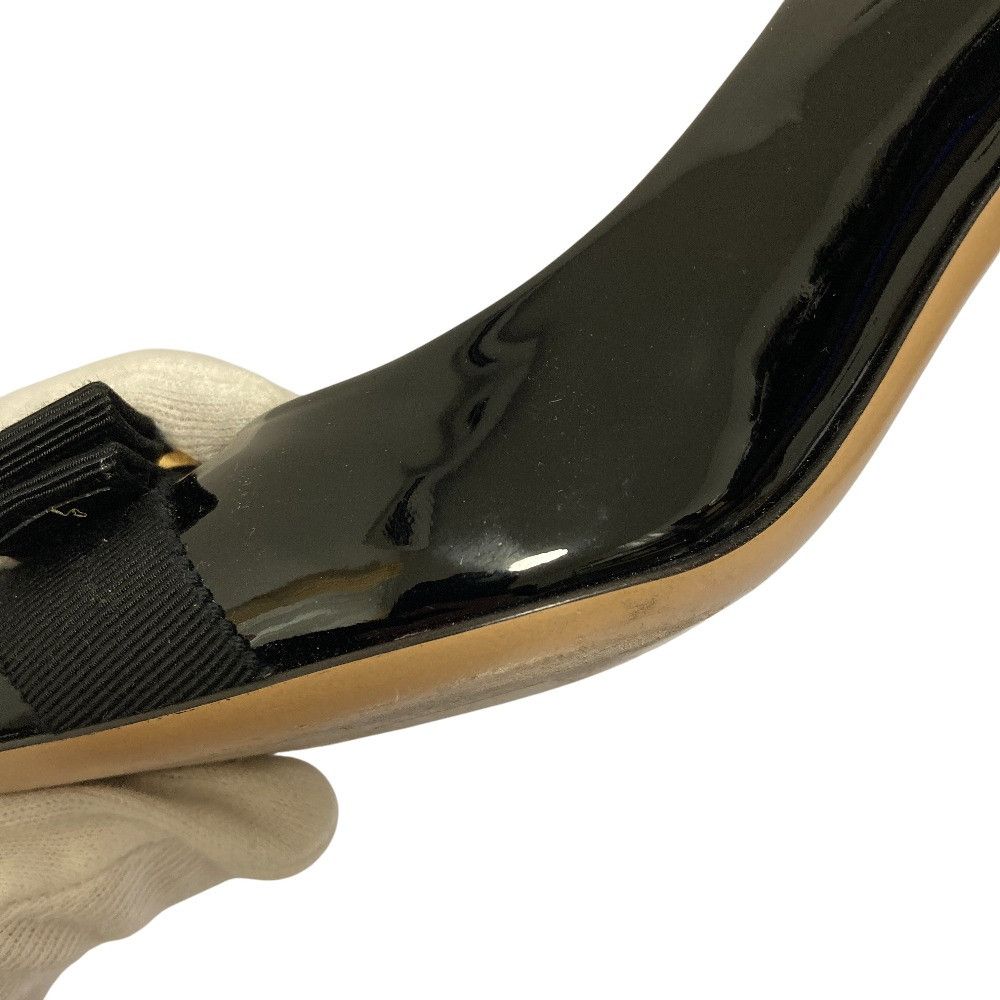 Salvatore Ferragamo Salvatore Ferragamo Salvatore Ferragamo Vara Ribbon Patent Pumps Leather Shoes DUTY FREE for USA Size ONE SIZE - 11 Thumbnail