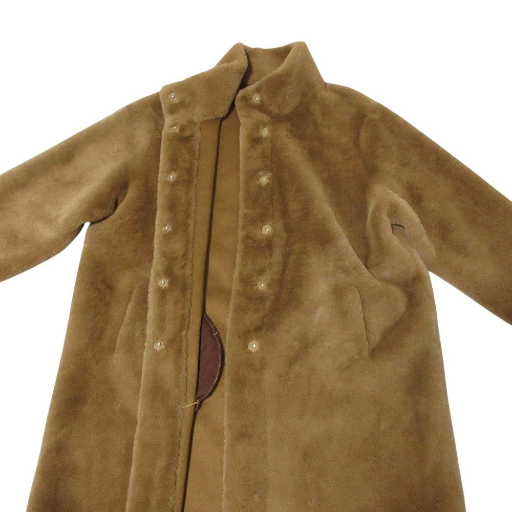 Other Other Apparis Stand Collar Faux Fur Coat Fur Outerwear DUTY FREE for USA Size ONE SIZE - 8 Thumbnail
