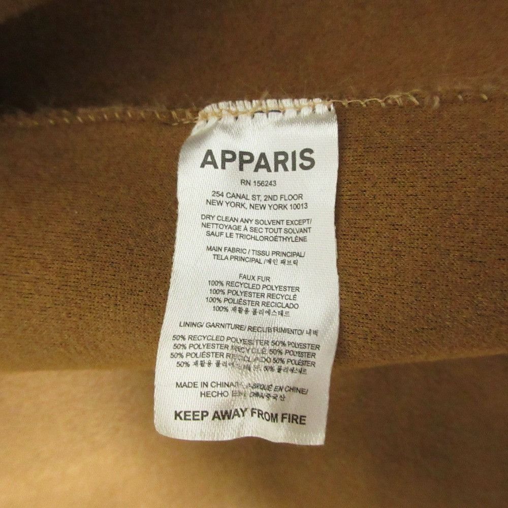 Other Other Apparis Stand Collar Faux Fur Coat Fur Outerwear DUTY FREE for USA Size ONE SIZE - 10 Thumbnail