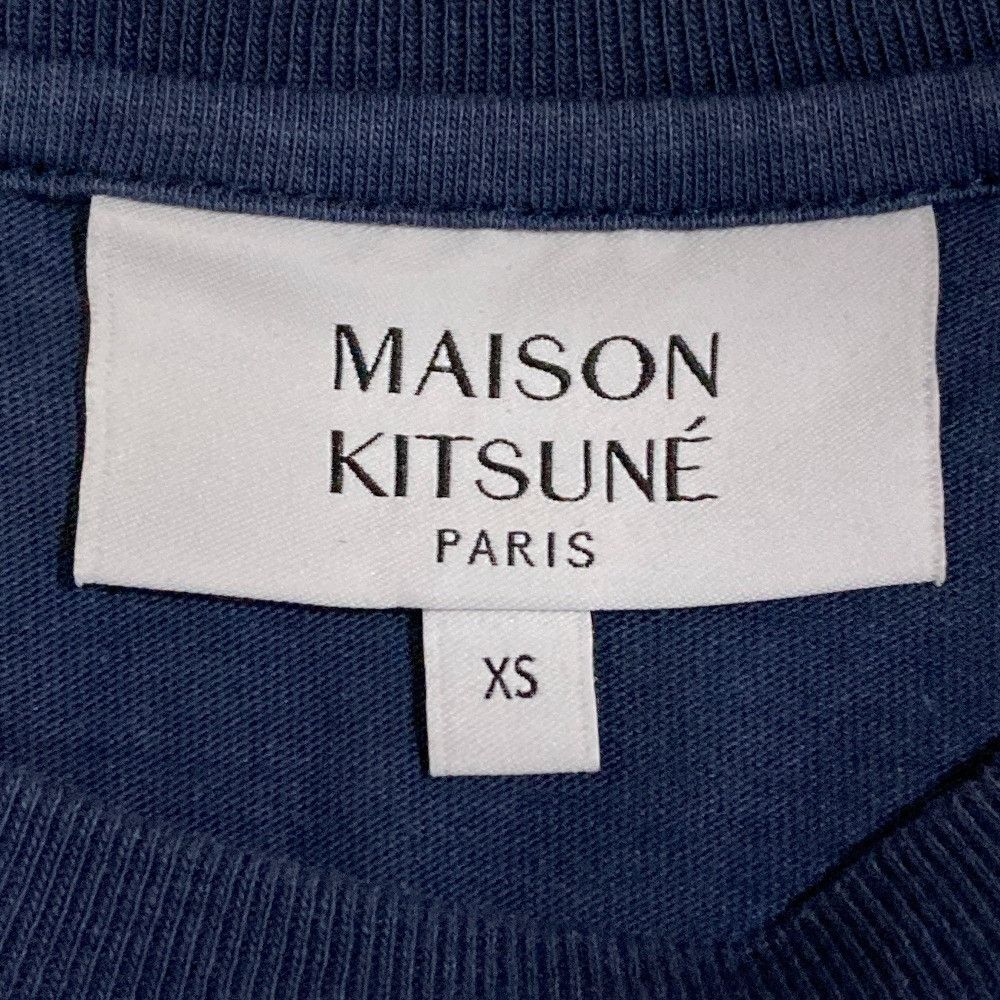 Maison Kitsune Maison Kitsune Maison Kitsuné Chillax Fox Embroidery Patch Logo T-shirt Cotton T-shirt Textile T-Shirts LM00110KJ0008 DUTY FREE for USA Size ONE SIZE - 5 Thumbnail