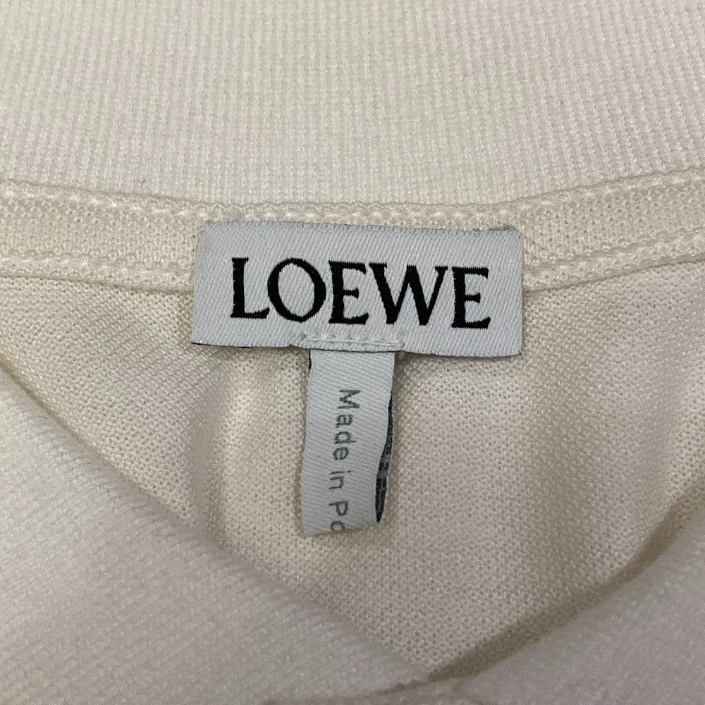 Loewe Loewe Loewe Silk Cotton Piqué Cropped Polo Shirt Textile Tops DUTY FREE for USA Size ONE SIZE - 5 Thumbnail